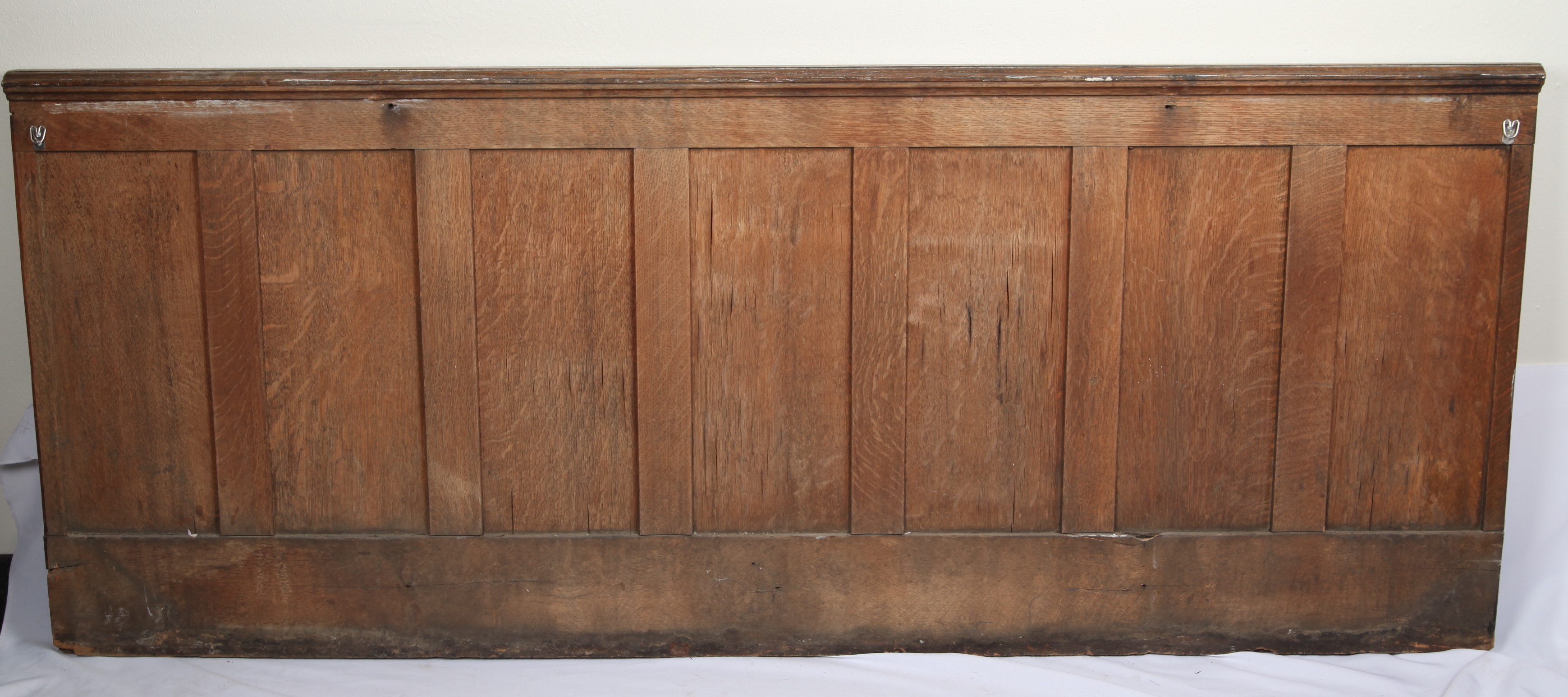 Carved Oak Architectural Panel