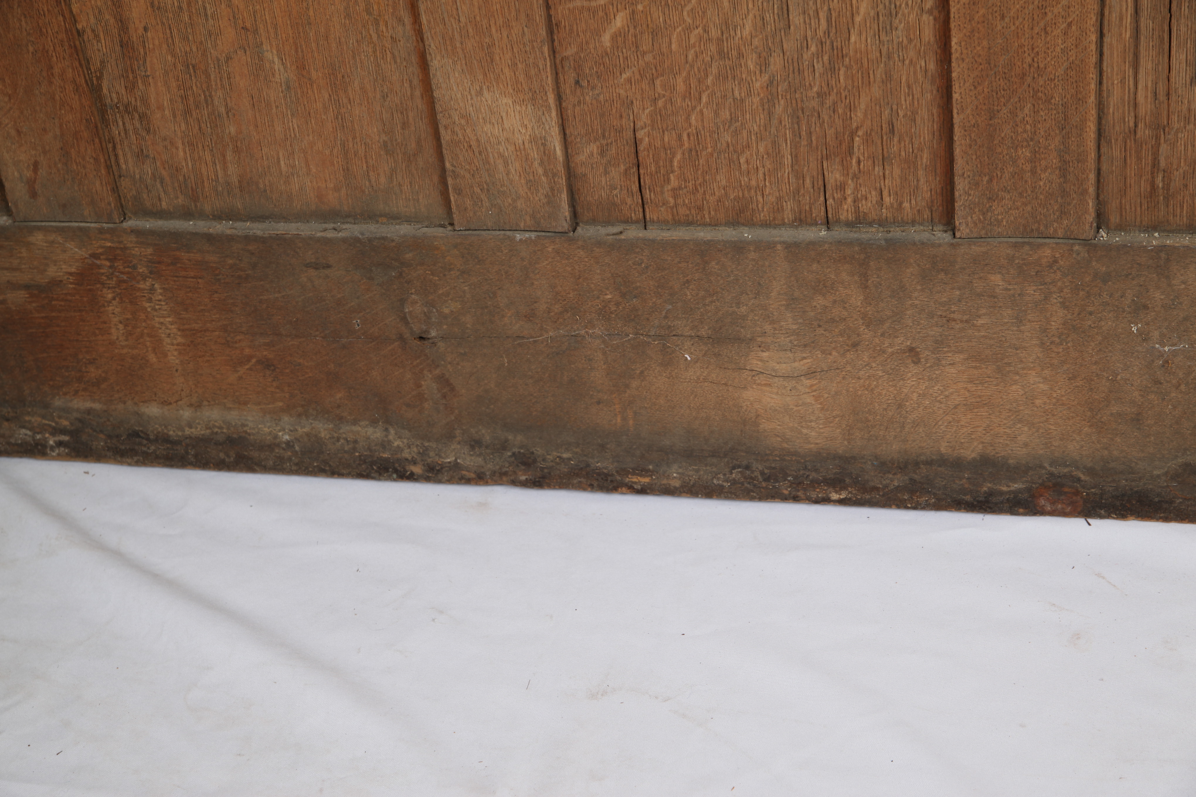 Carved Oak Architectural Panel