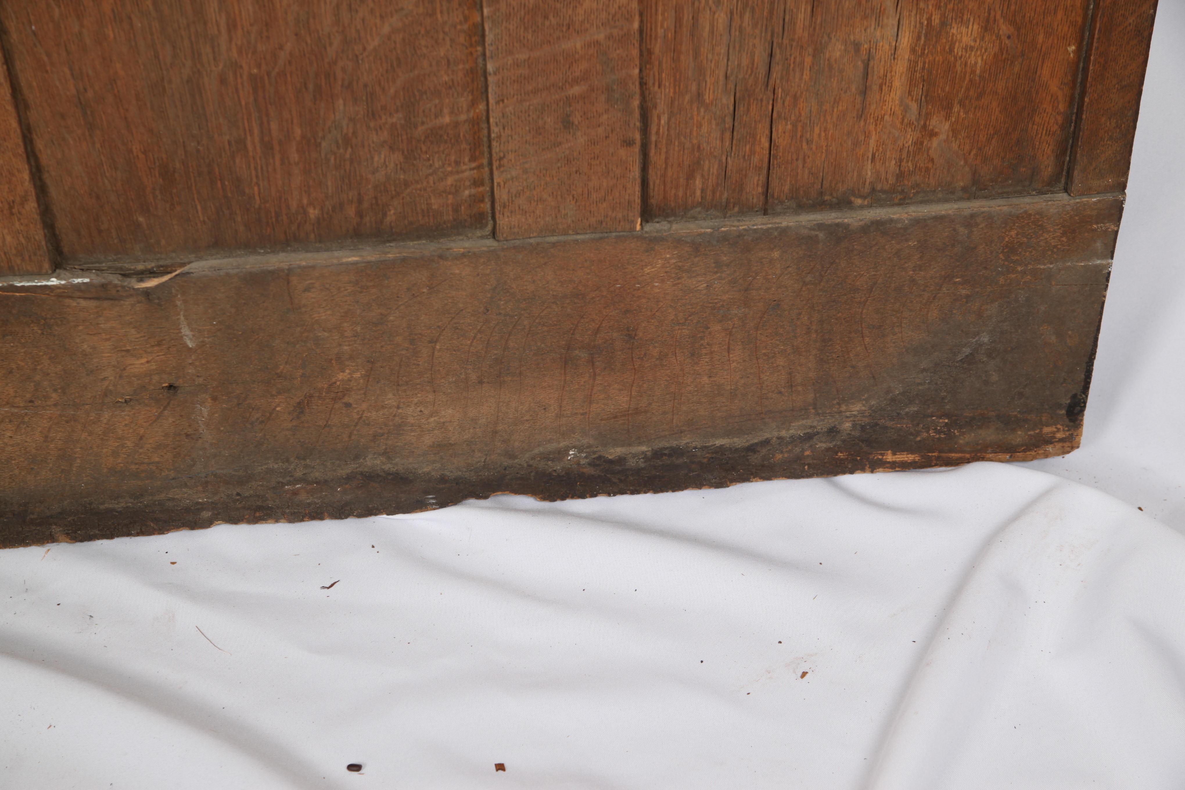 Carved Oak Architectural Panel