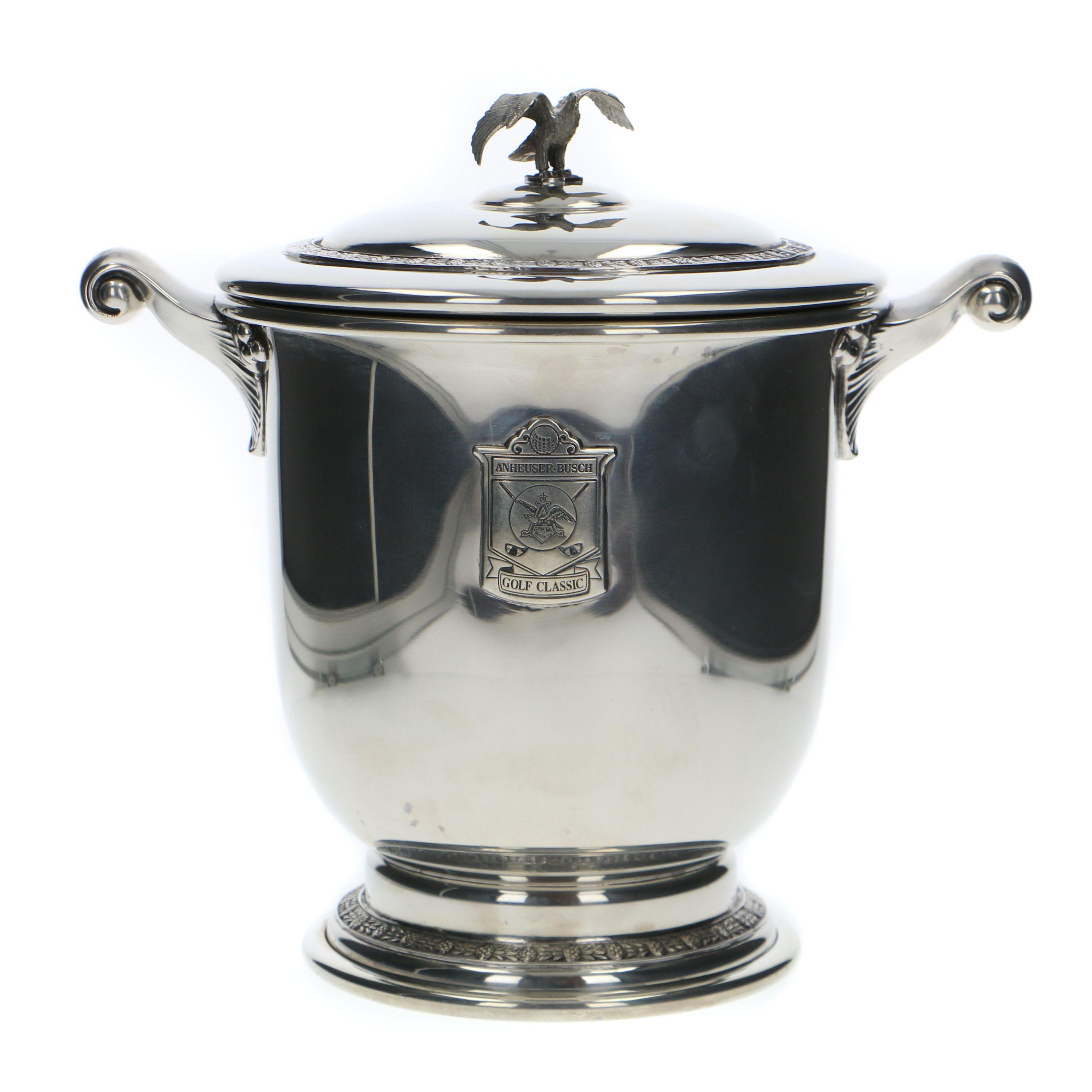 Shirley Handmade Pewter Trophy for the Annheuser-Busch Golf Classic