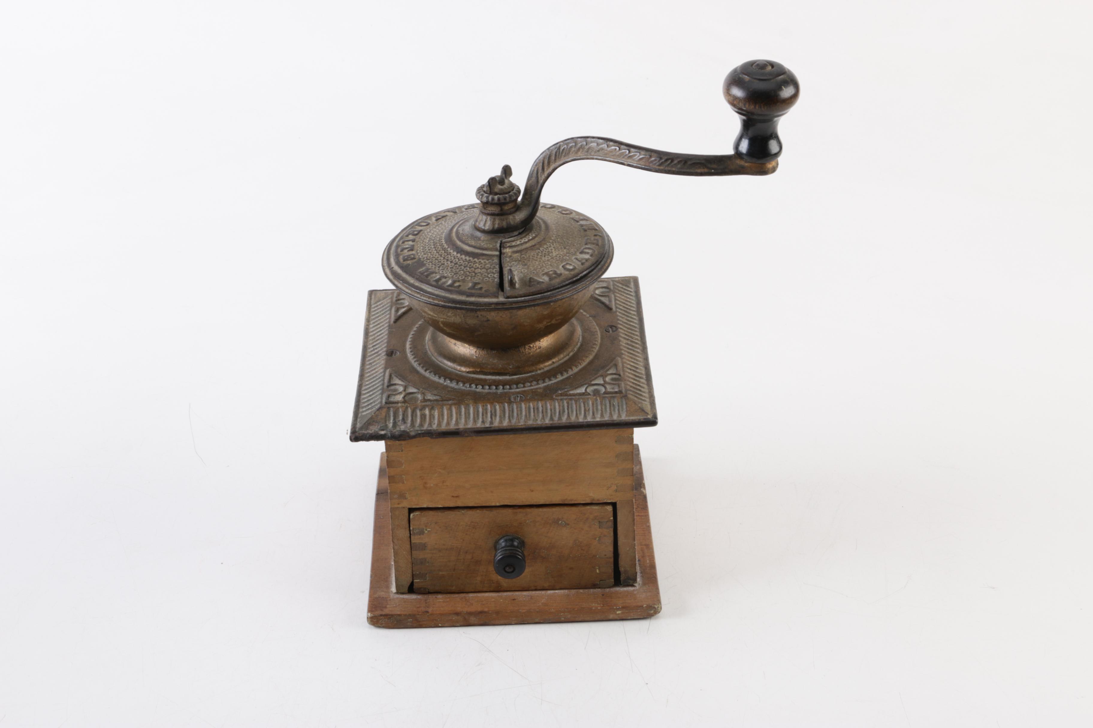 Vintage Arcade Mfg. Co "Favorite Mill" Coffee Grinder and Dazey Dairy Churn