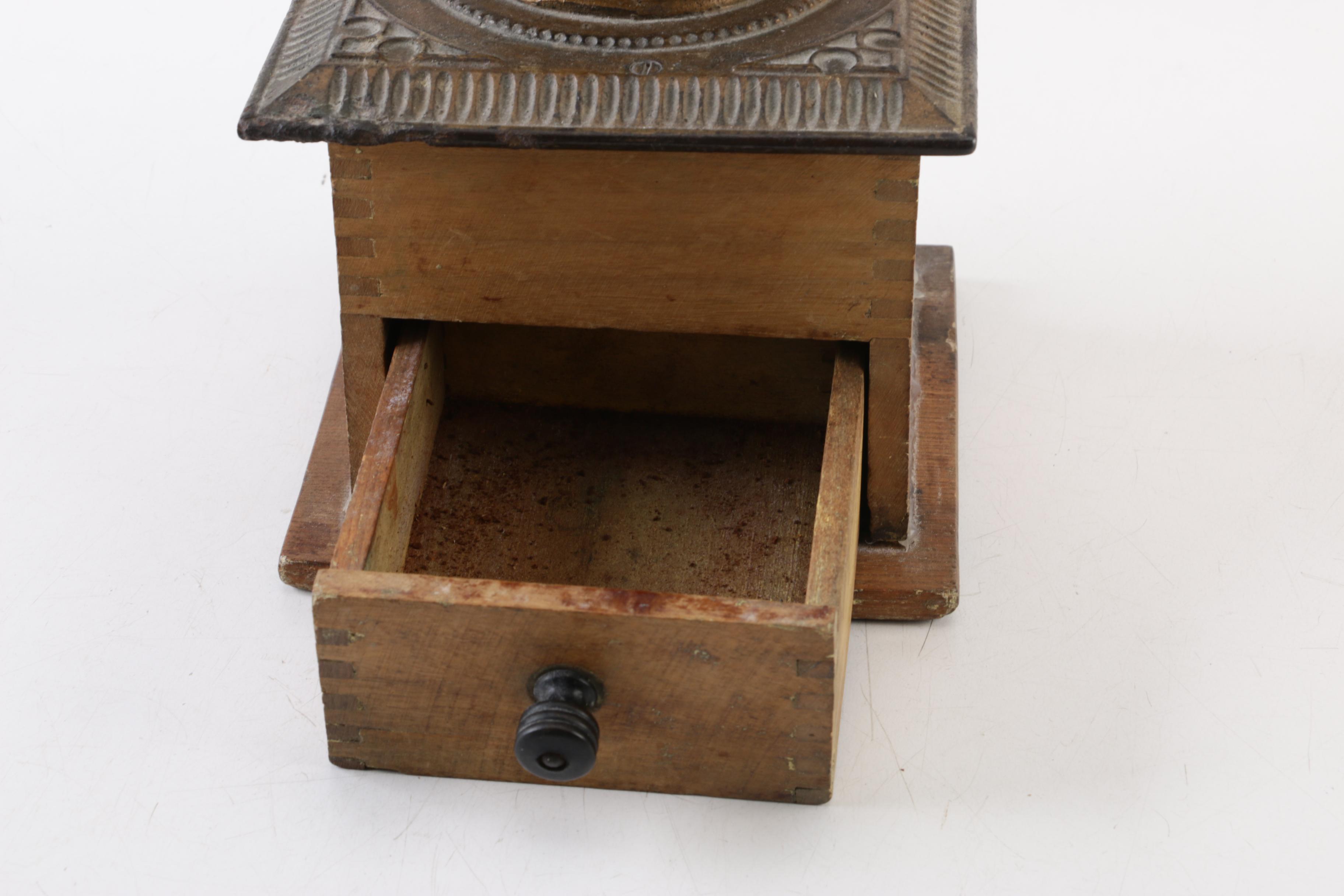 Vintage Arcade Mfg. Co "Favorite Mill" Coffee Grinder and Dazey Dairy Churn