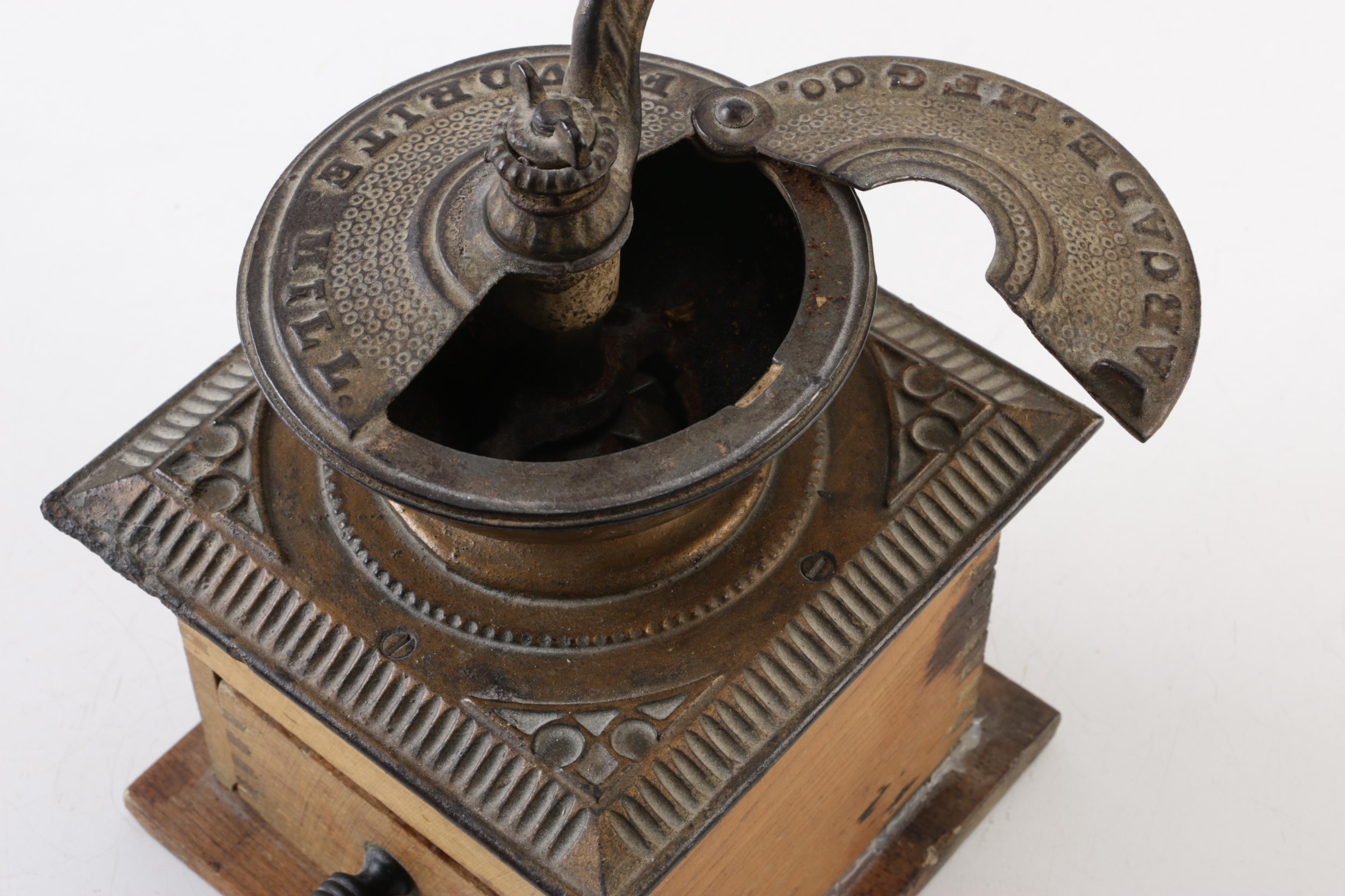 Vintage Arcade Mfg. Co "Favorite Mill" Coffee Grinder and Dazey Dairy Churn