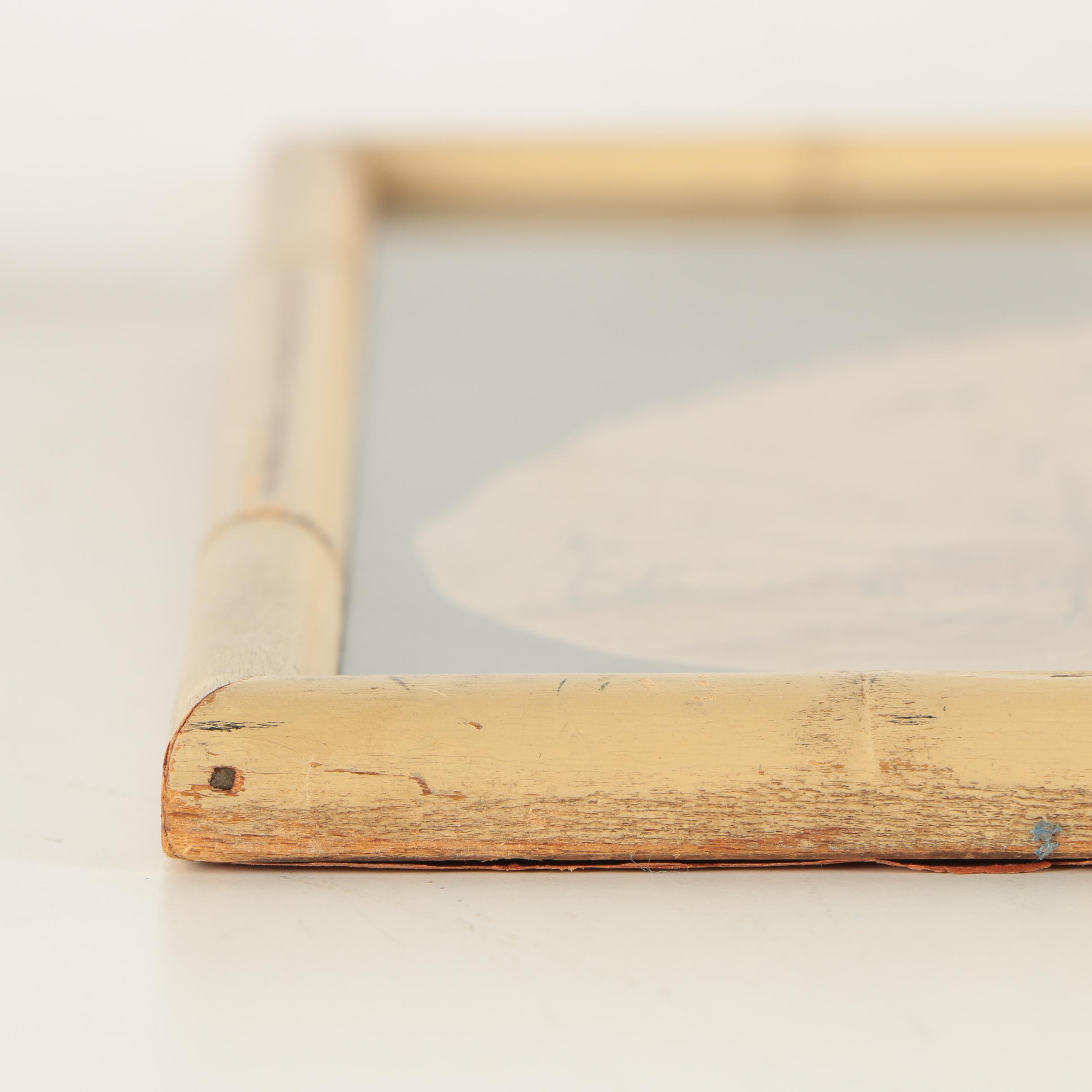 Chinese Watercolor and Ink on Peepal Leaves