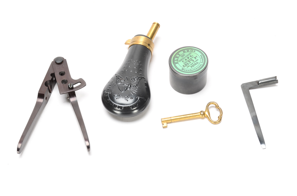 Authentic Cased Black Powder Colt "1862 Pocket Police" Revolver