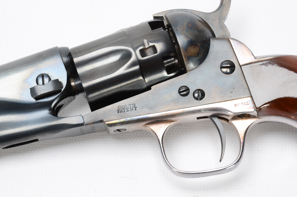 Authentic Cased Black Powder Colt "1862 Pocket Police" Revolver