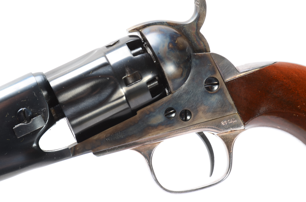 Authentic Cased Black Powder Colt "1862 Pocket Police" Revolver