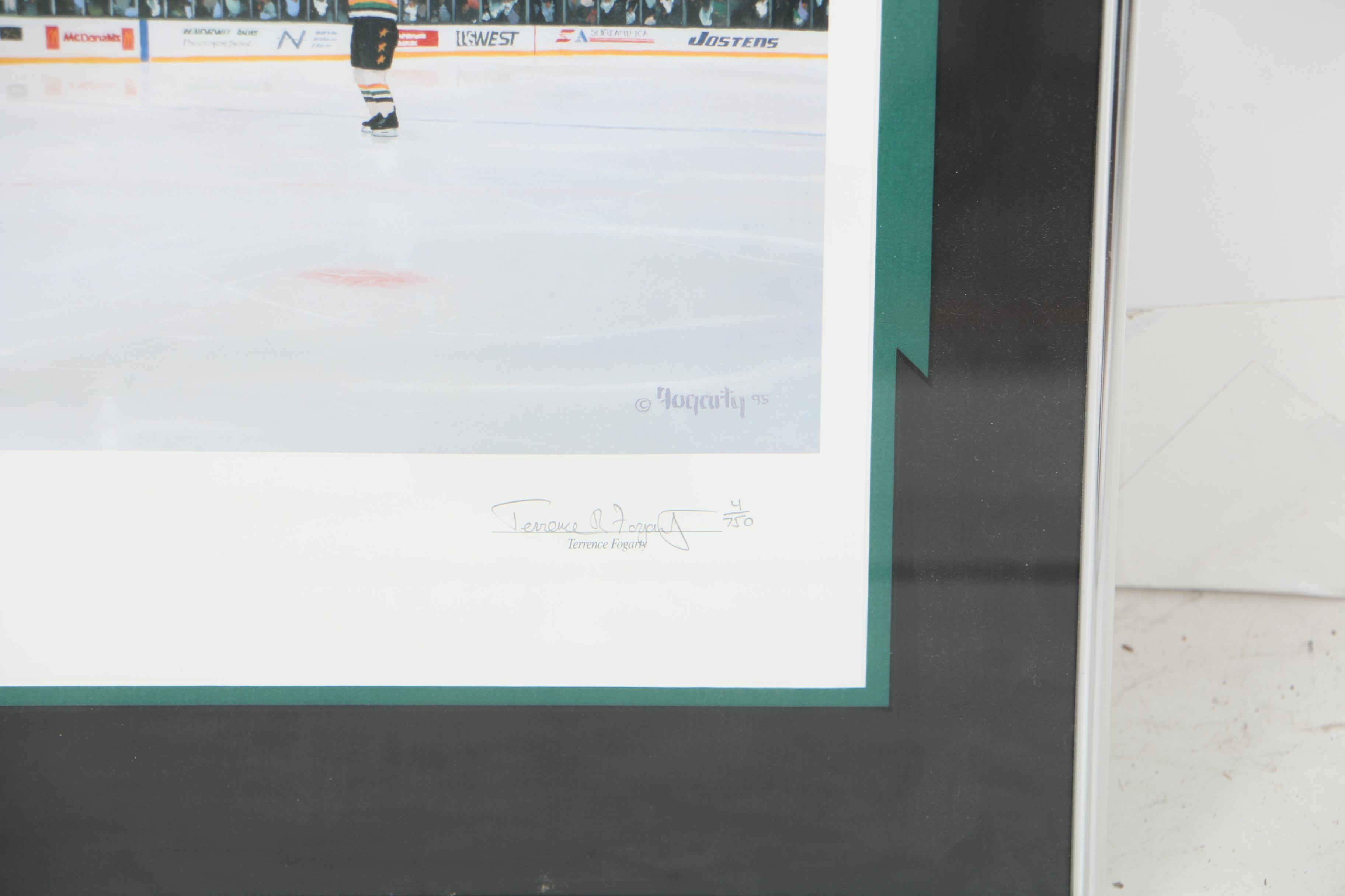 Terrence Fogarty Limited Edition Offset Lithograph "Met Center Memories"