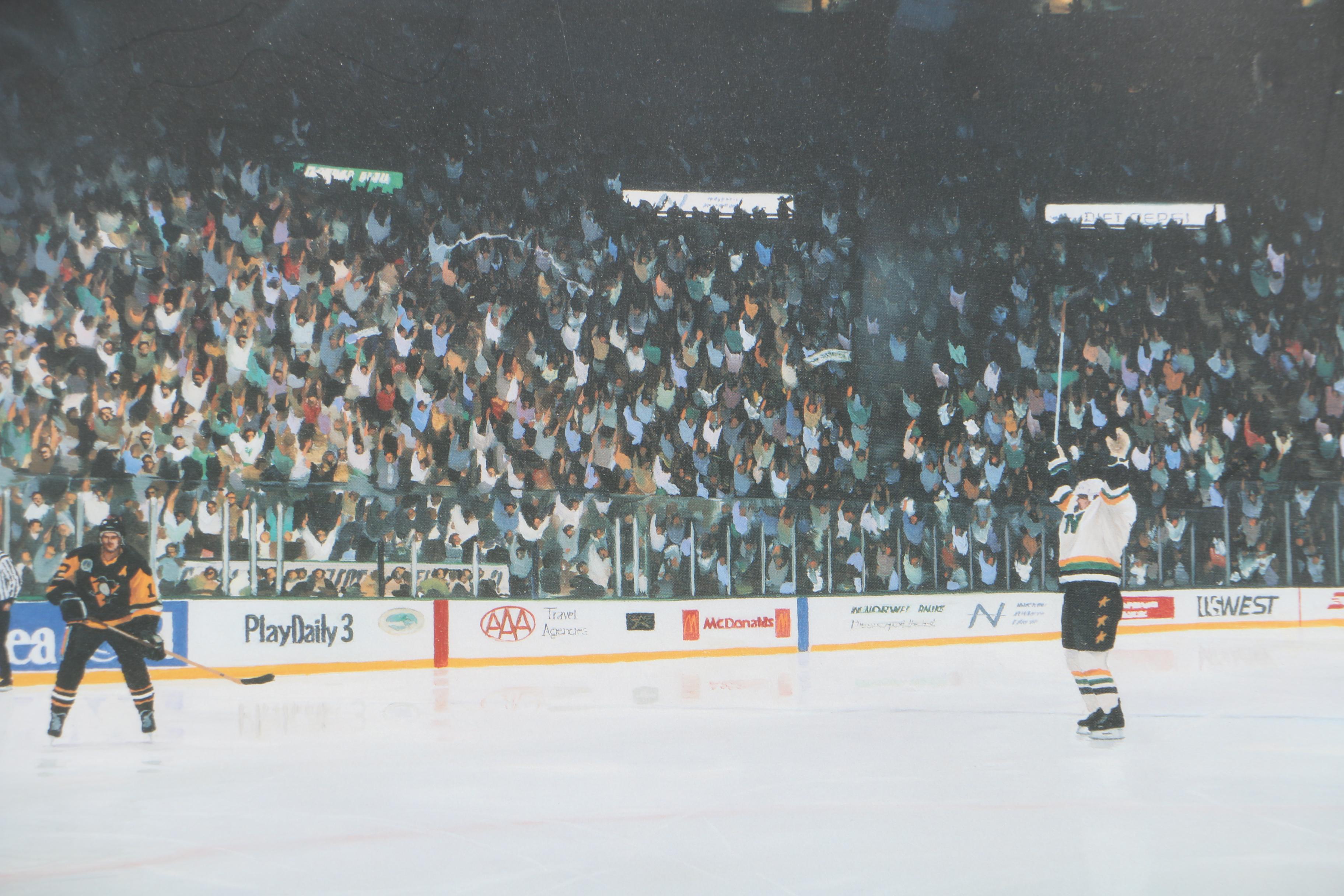 Terrence Fogarty Limited Edition Offset Lithograph "Met Center Memories"