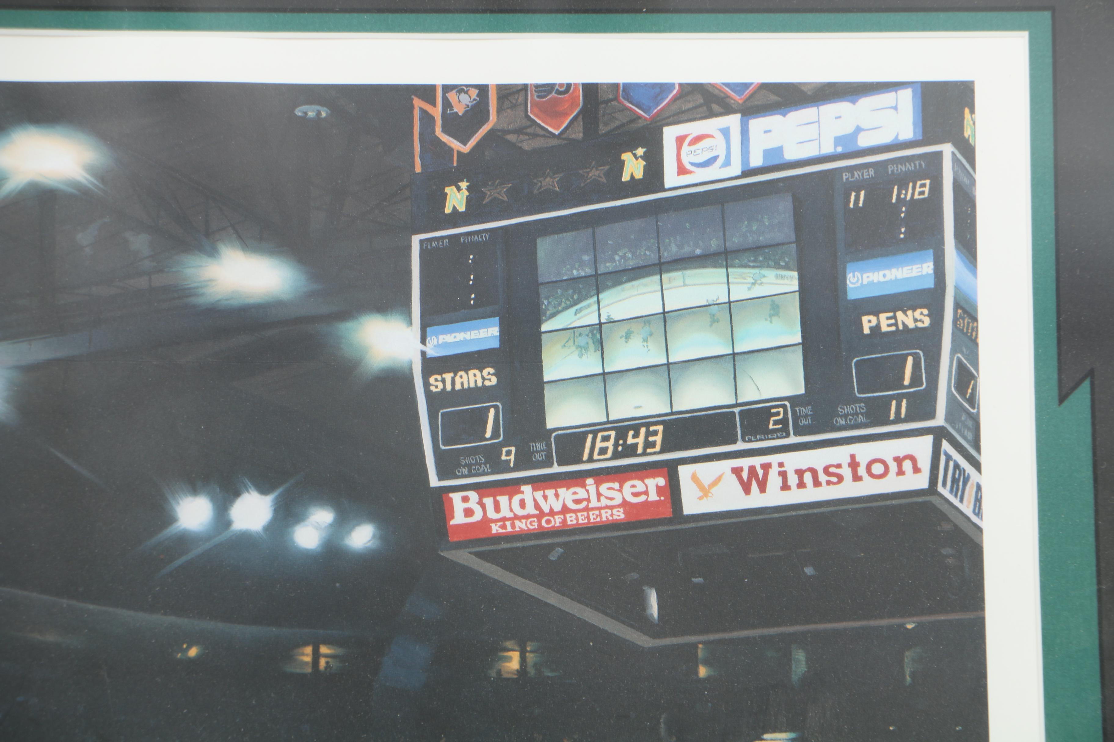 Terrence Fogarty Limited Edition Offset Lithograph "Met Center Memories"