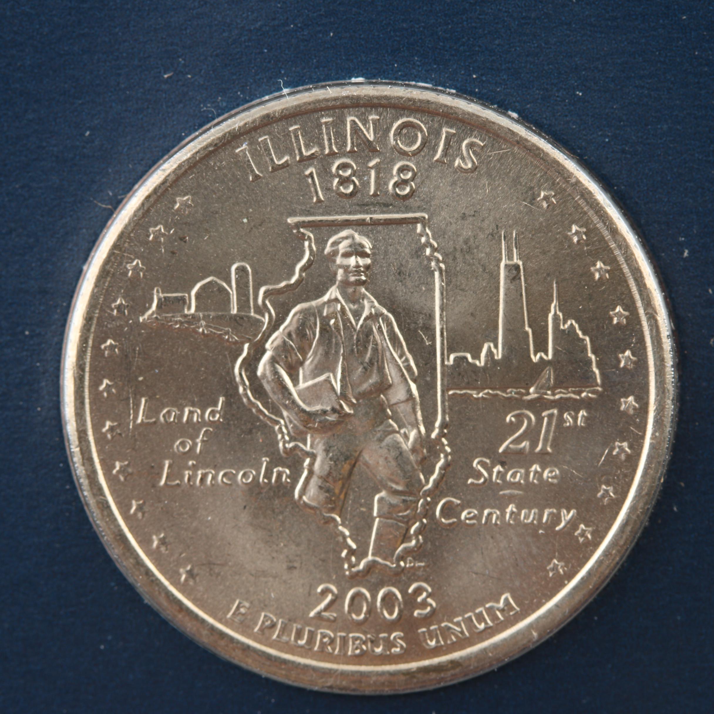 "Abraham Lincoln 200th Anniversary Commemorative" Coin and Stamp Set