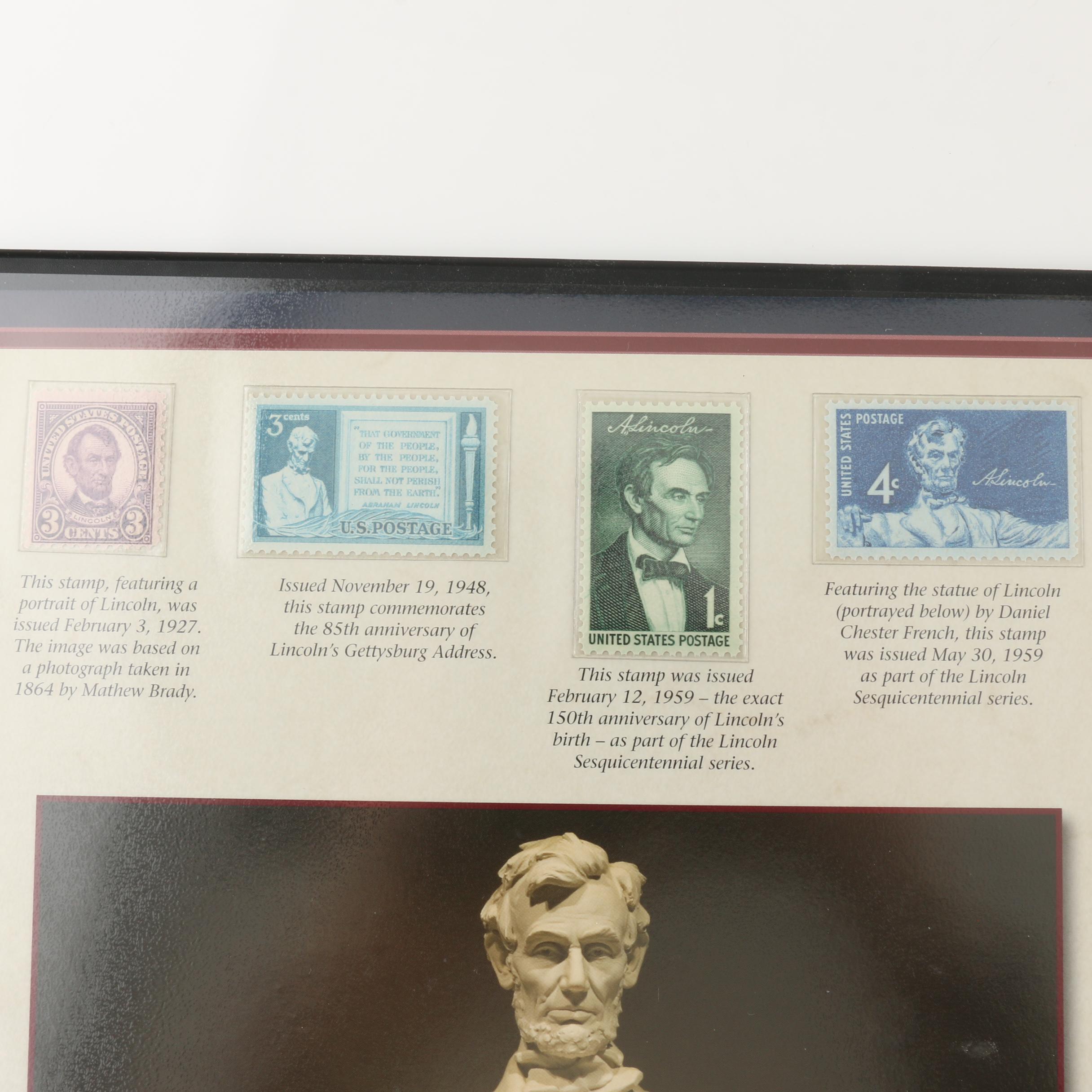 "Abraham Lincoln 200th Anniversary Commemorative" Coin and Stamp Set
