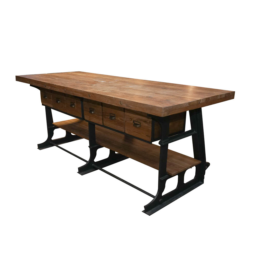 Industrial Style Kitchen Island