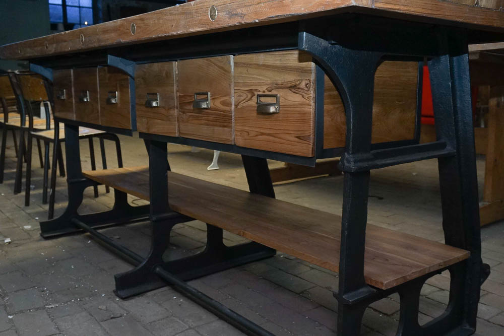 Industrial Style Kitchen Island