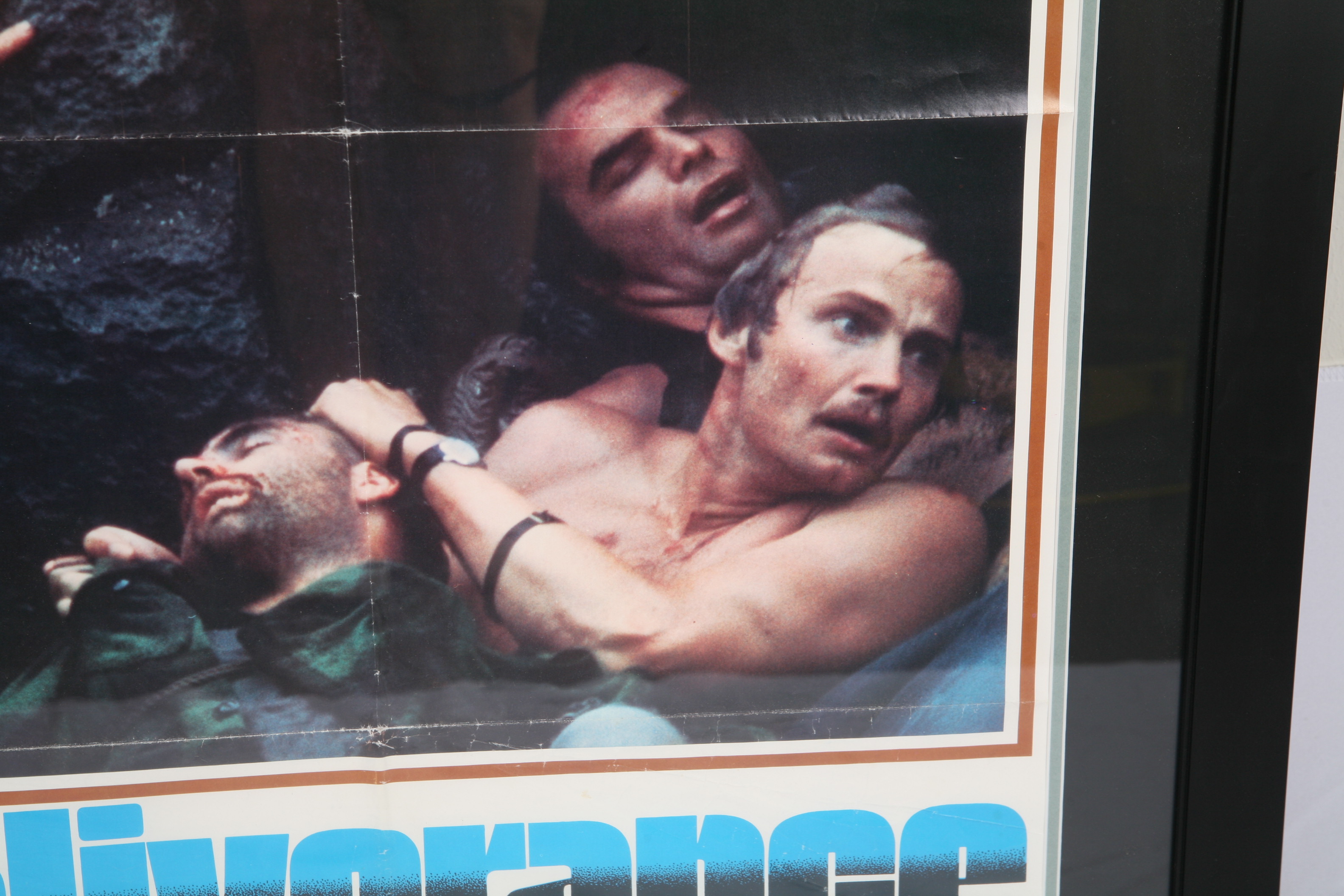 Framed "Deliverance" Poster with Burt Reynolds