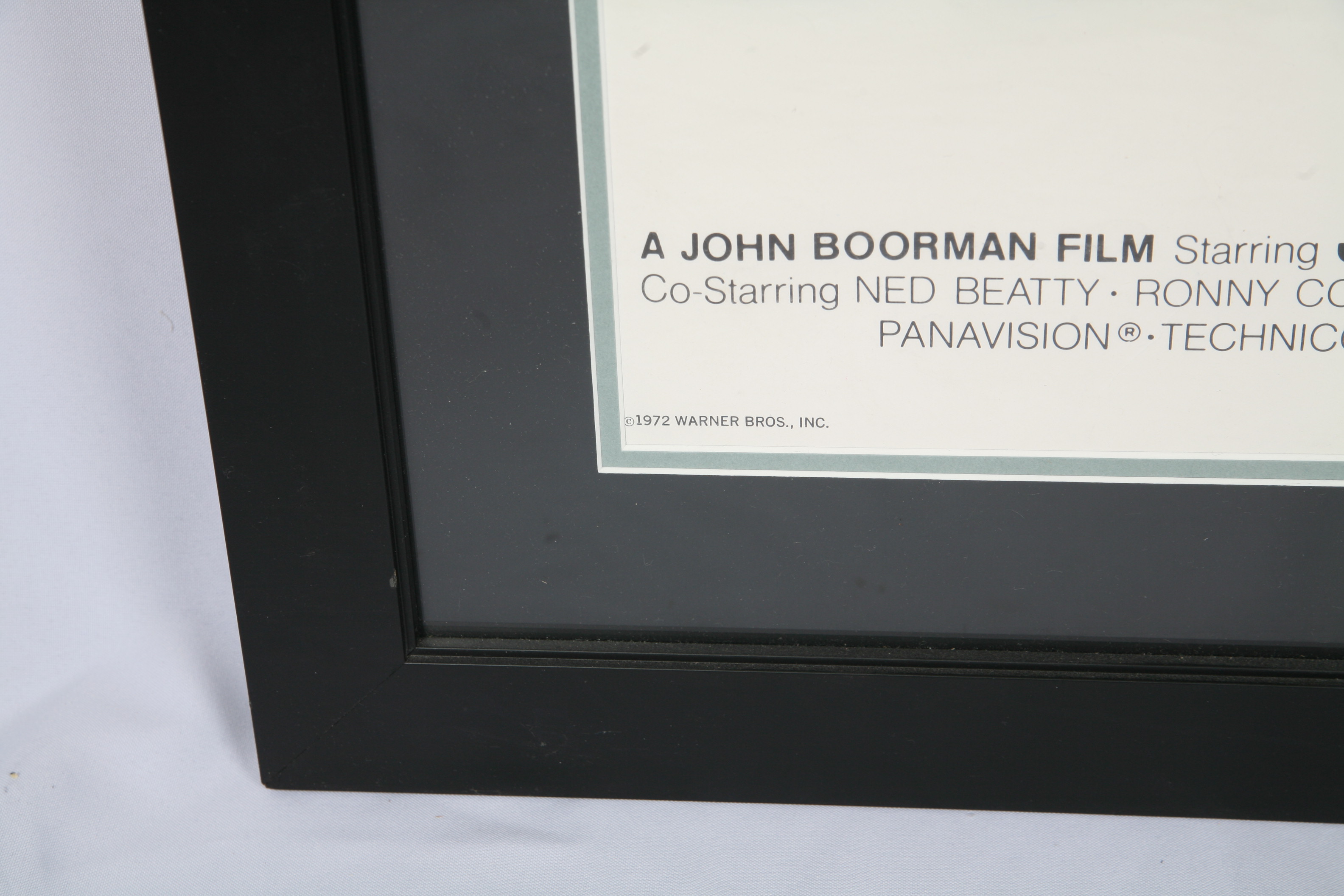 Framed "Deliverance" Poster with Burt Reynolds