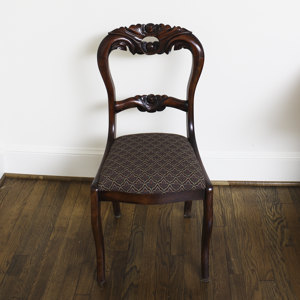 Vintage Victorian Style Side Chair