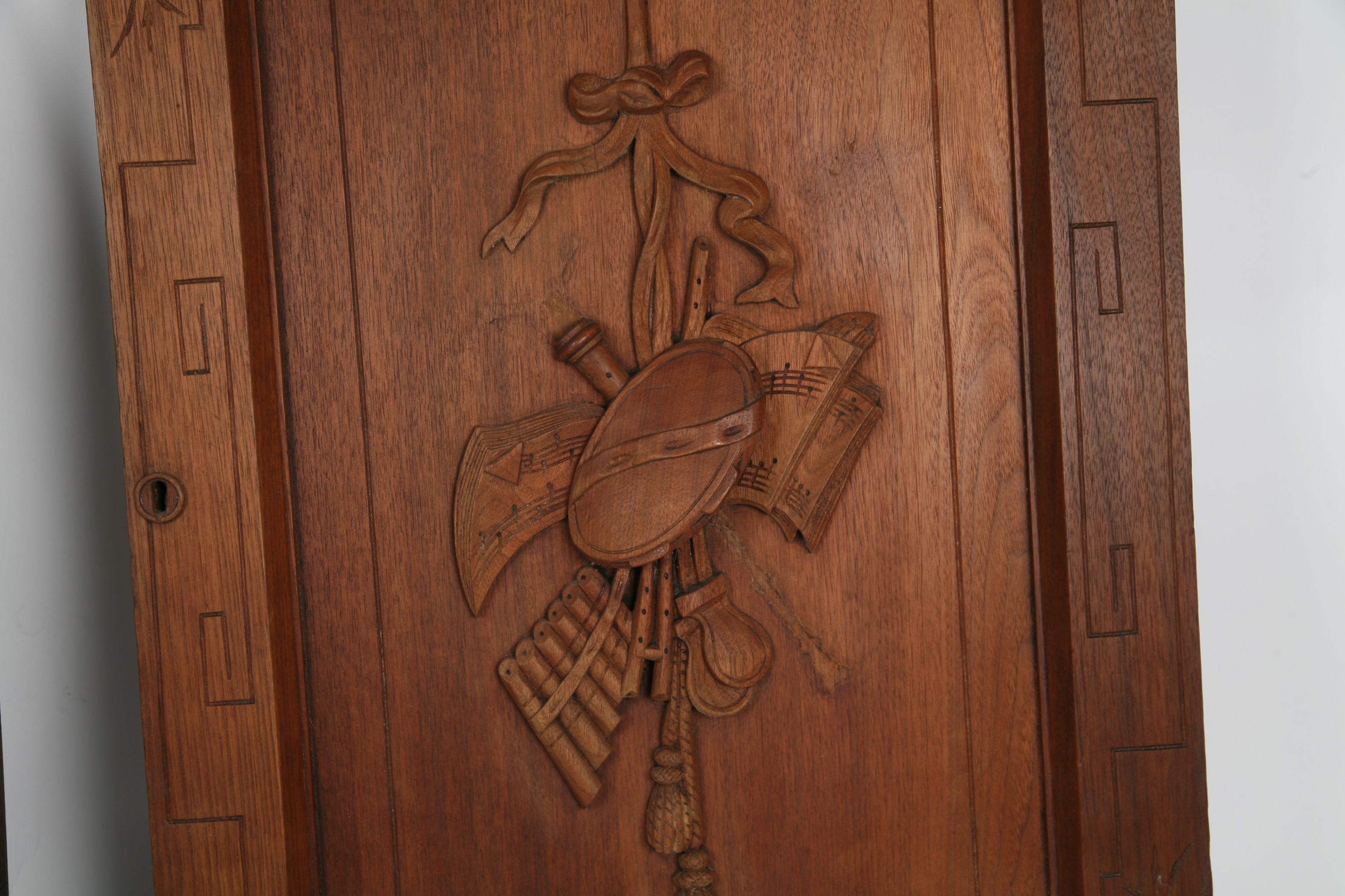 Repurposed Carved Wooden Plaques