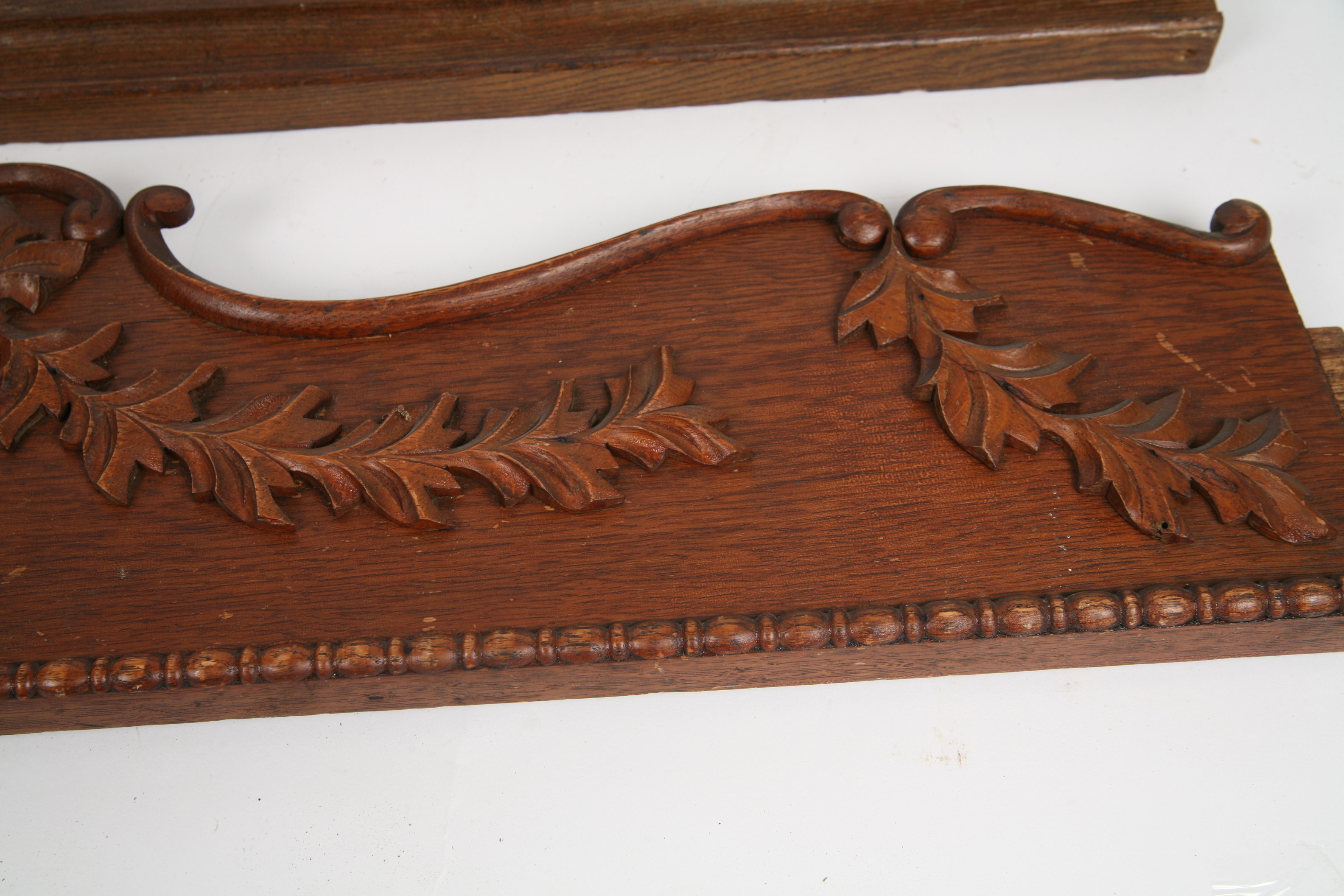 Carved Oak Architectural Molding Panels