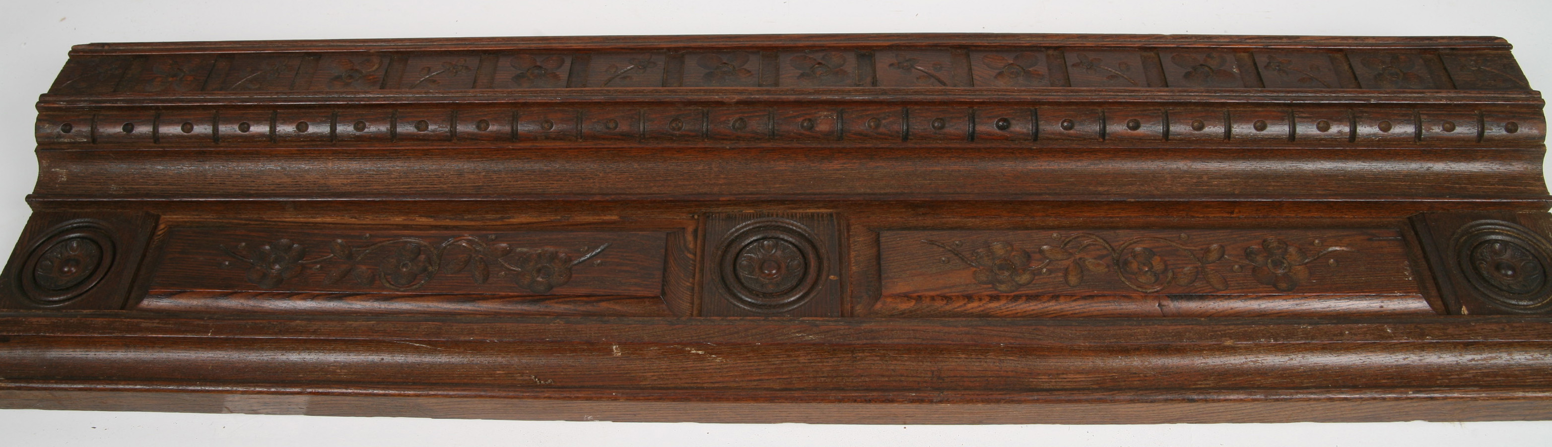 Carved Oak Architectural Molding Panels