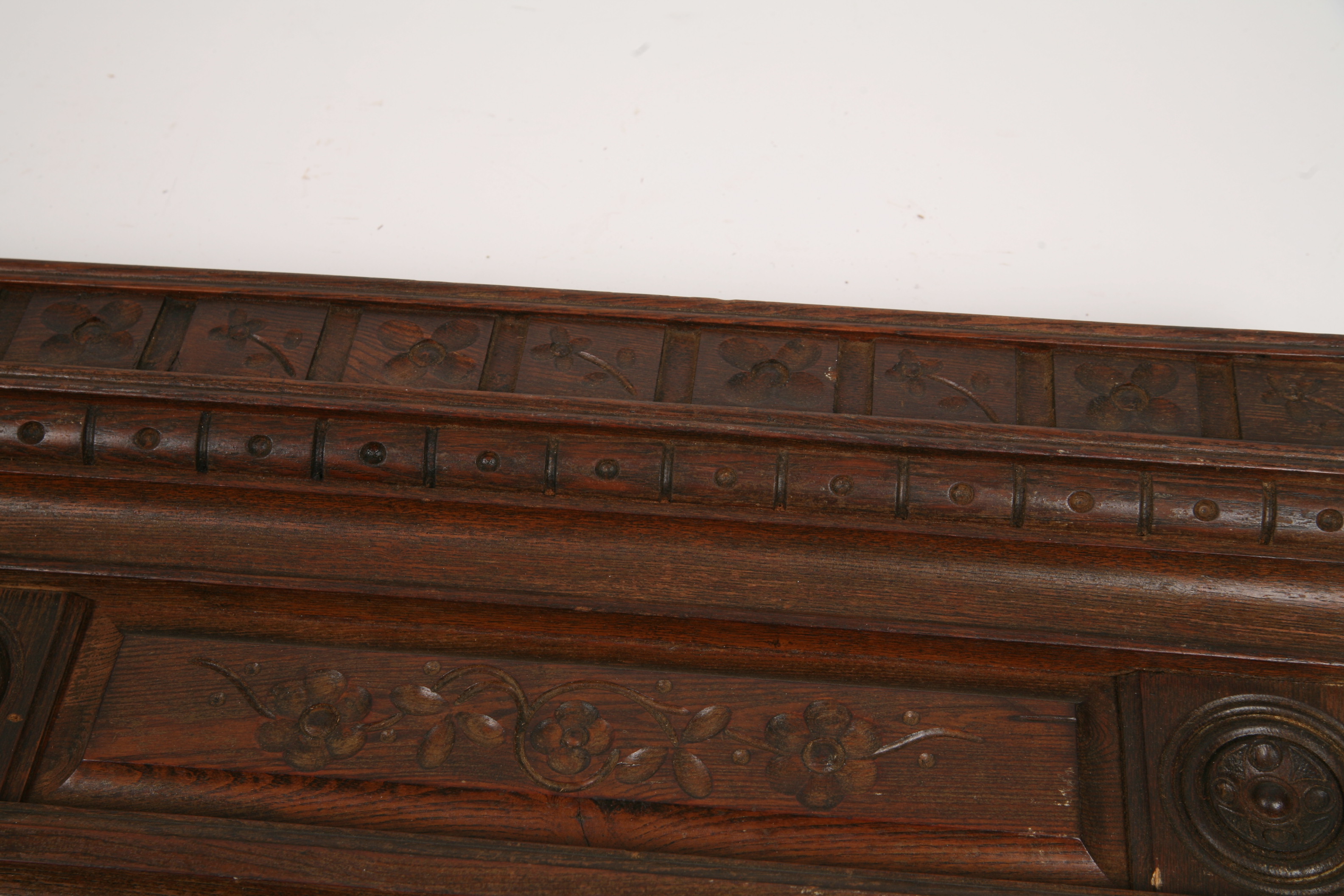 Carved Oak Architectural Molding Panels