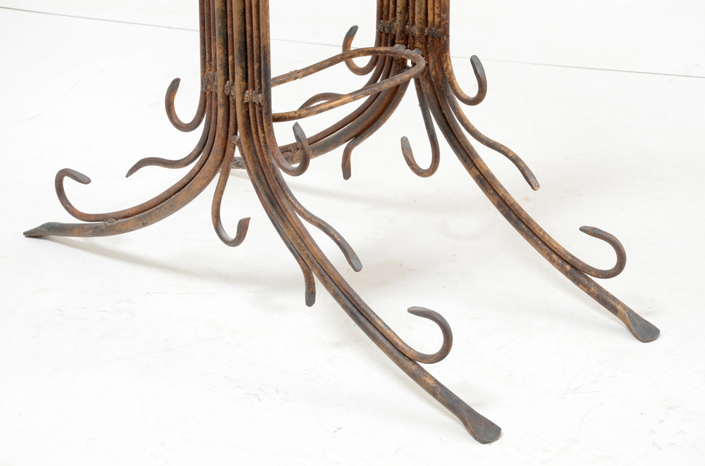 Wrought Iron Accent Table