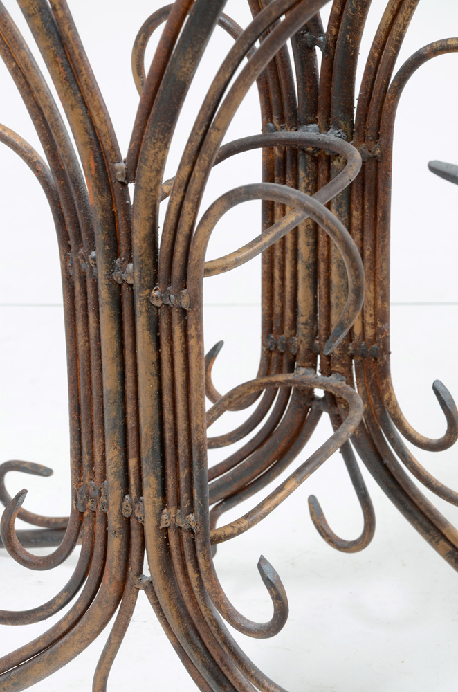 Wrought Iron Accent Table