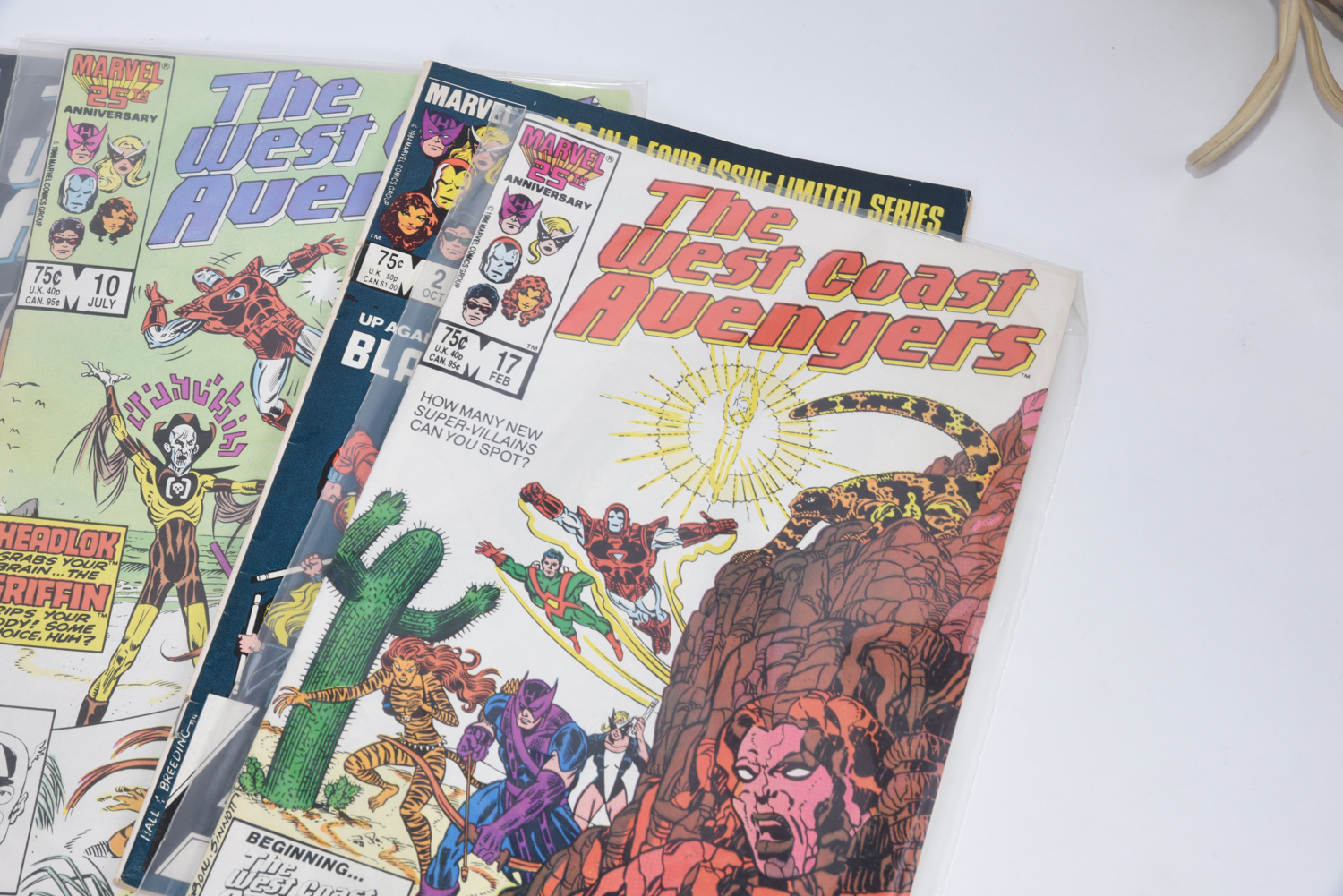 Modern Age Marvel and DC Comic Books Including "Who's Who" and "Marvel Age"