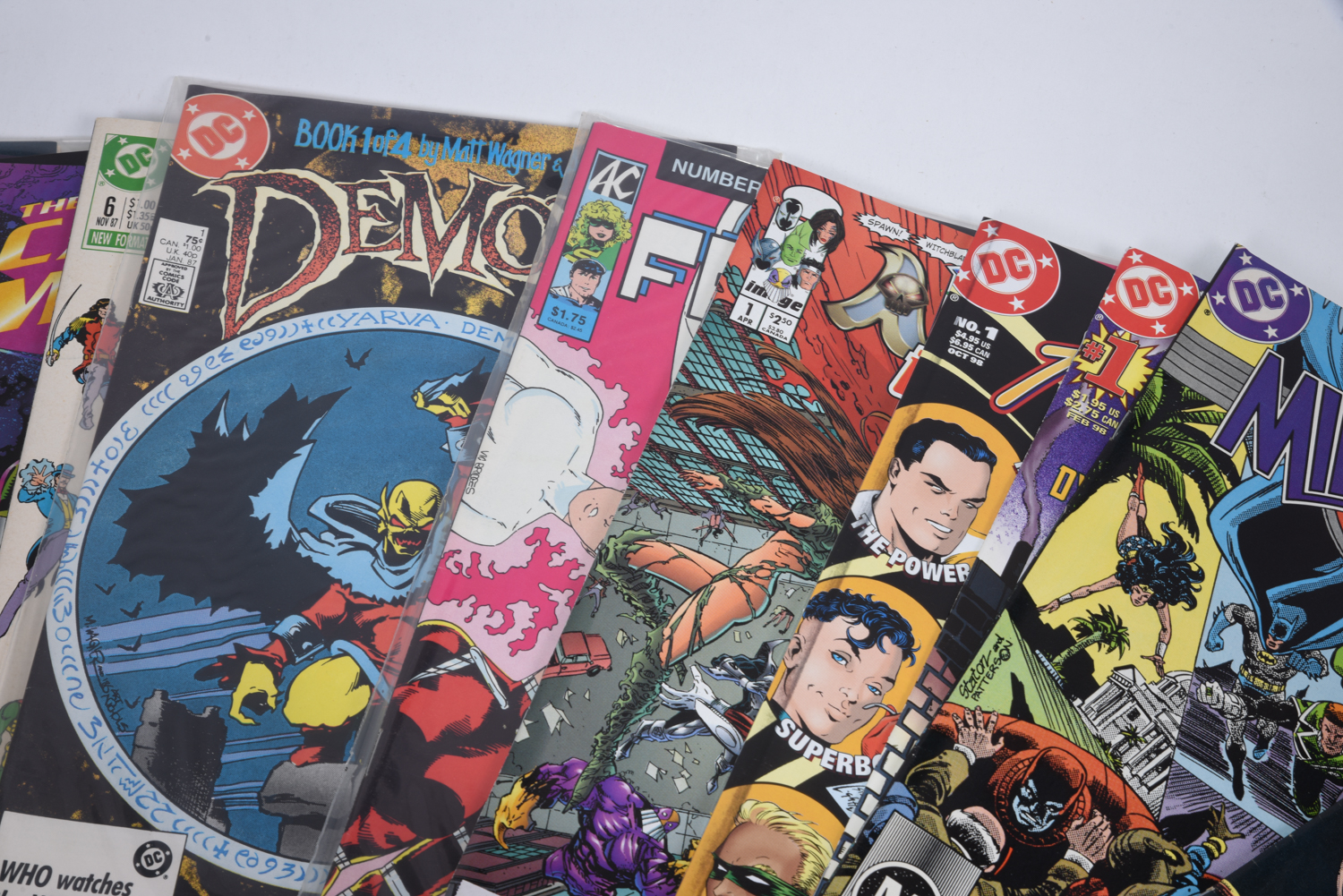 Modern Age Marvel and DC Comic Books Including "Who's Who" and "Marvel Age"