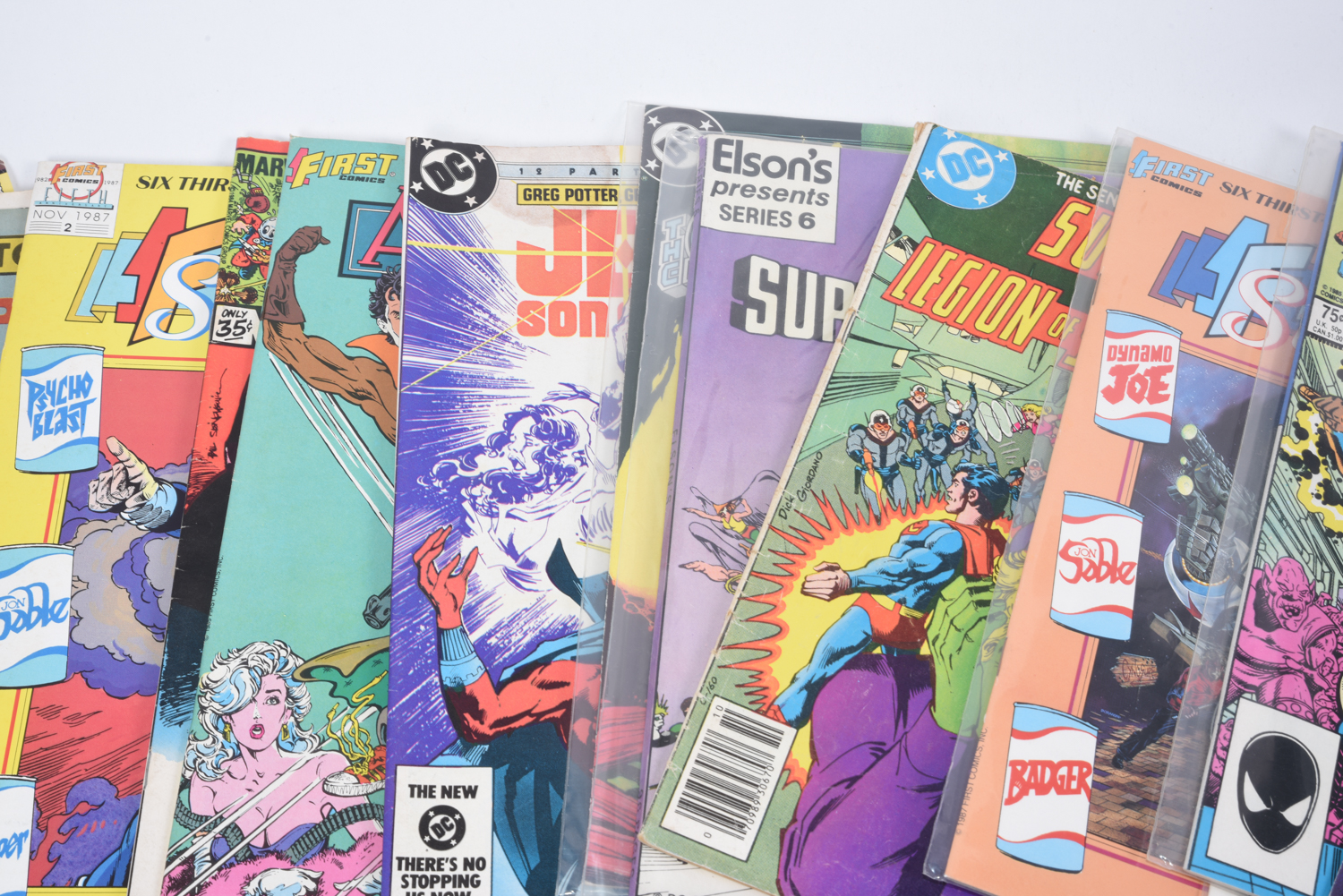 Modern Age Marvel and DC Comic Books Including "Who's Who" and "Marvel Age"