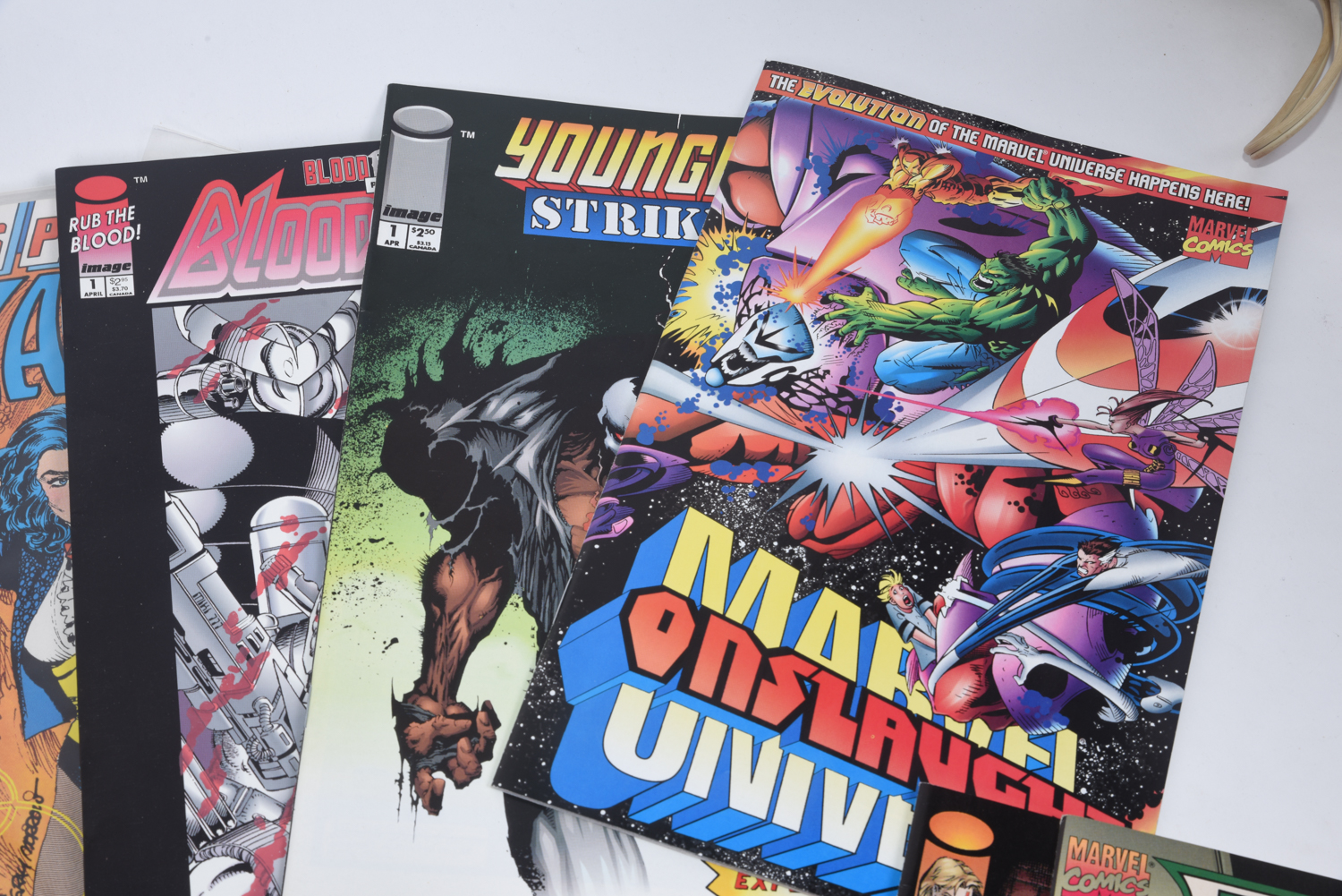 Modern Age Marvel and DC Comic Books Including "Who's Who" and "Marvel Age"