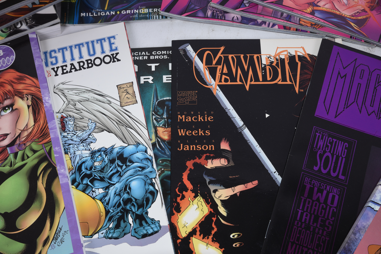 Modern Age Comic Books Including "Gambit" and "JLA"