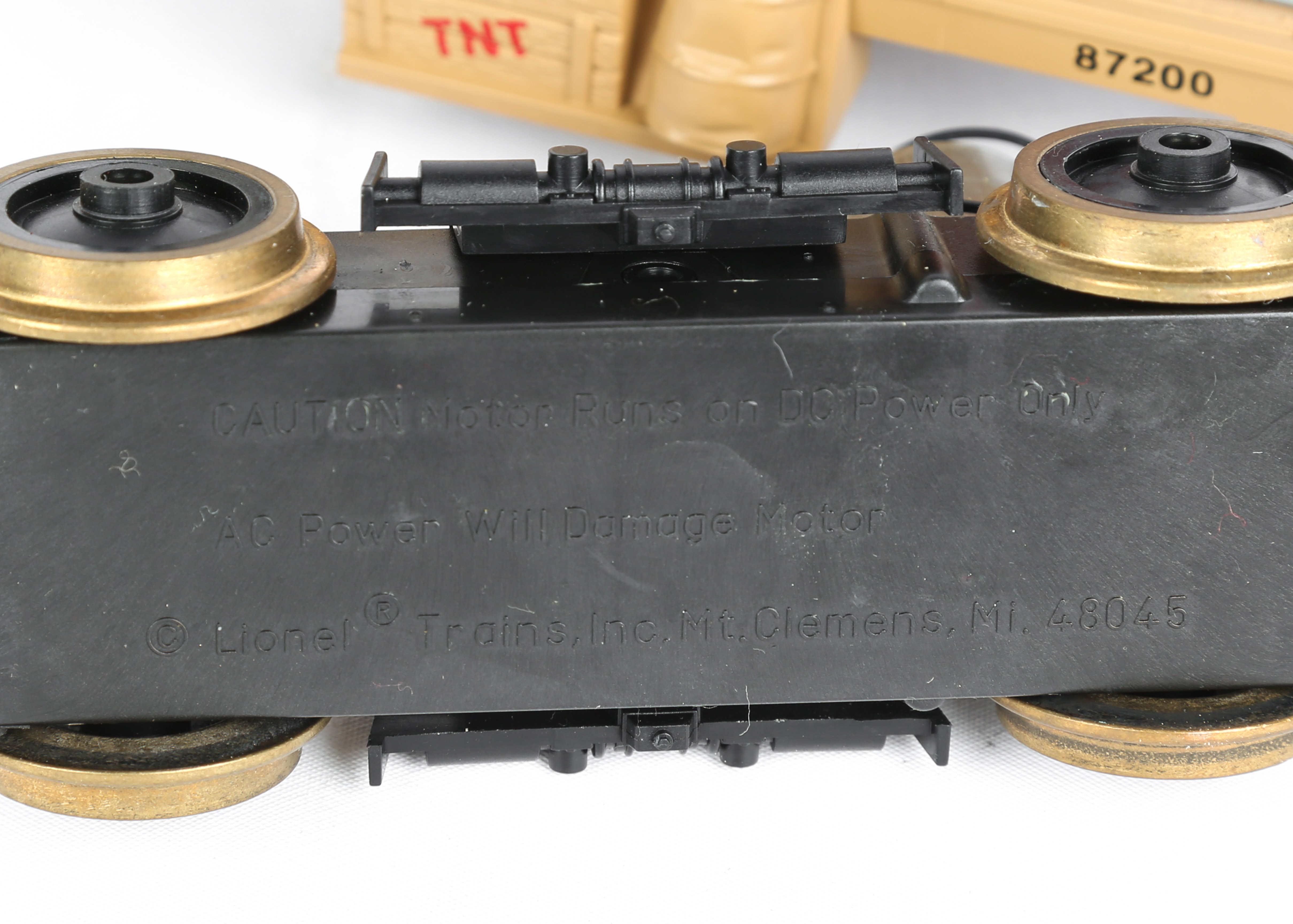 Lionel Model Train Hand Car #8-87200