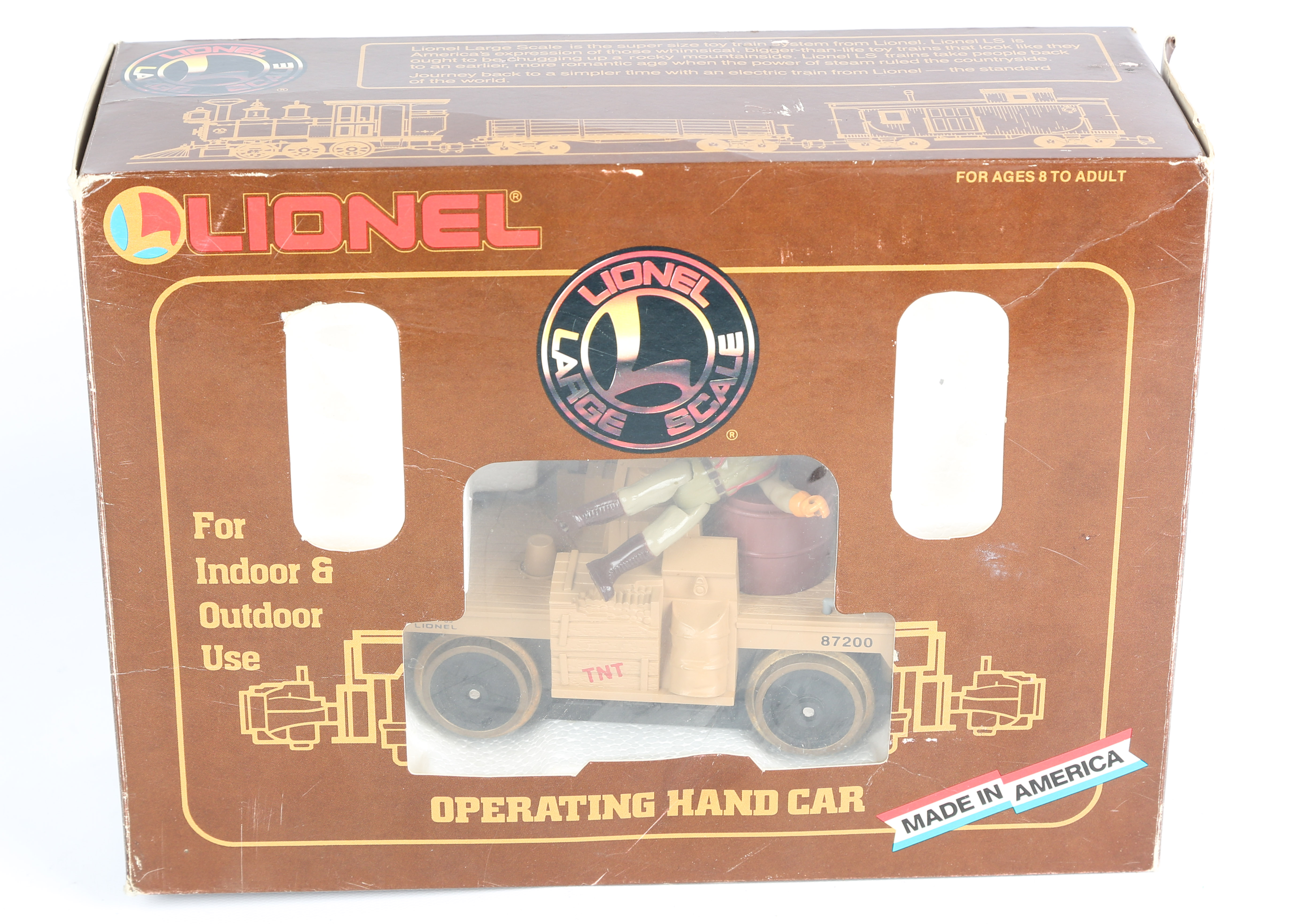 Lionel Model Train Hand Car #8-87200