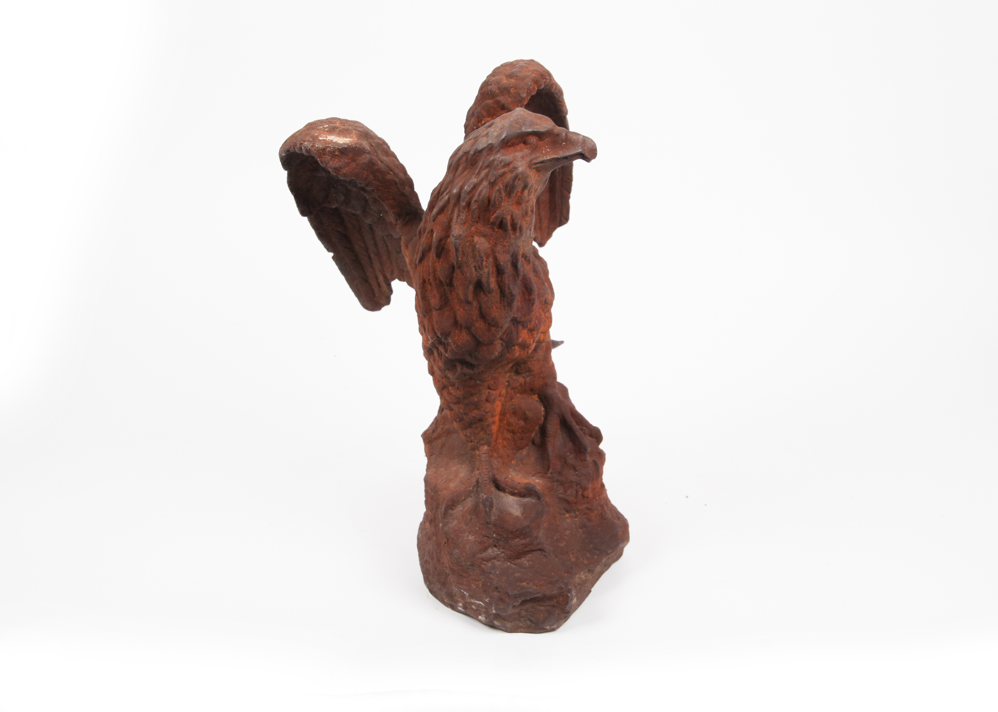 Metal Eagle Statuette