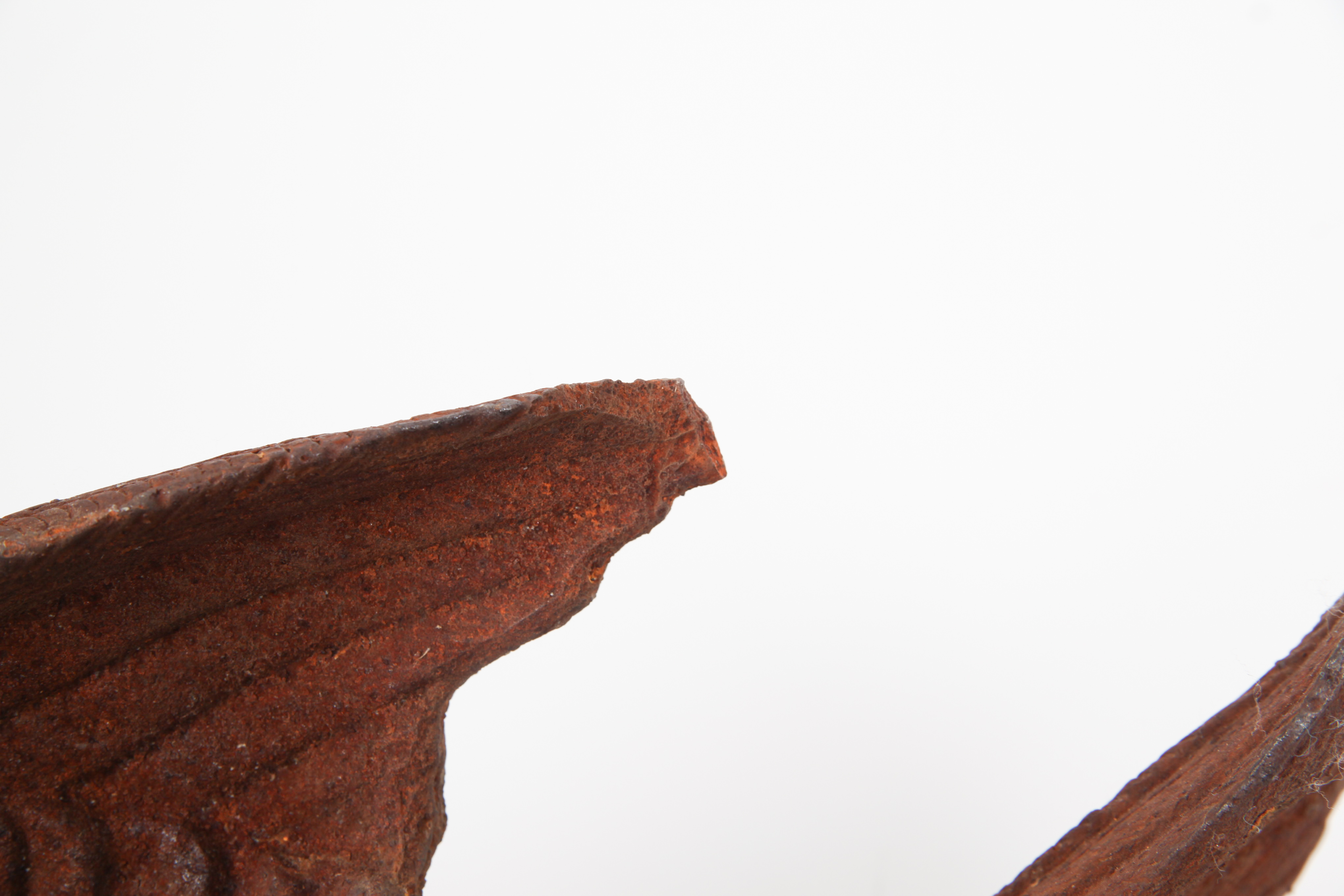 Metal Eagle Statuette