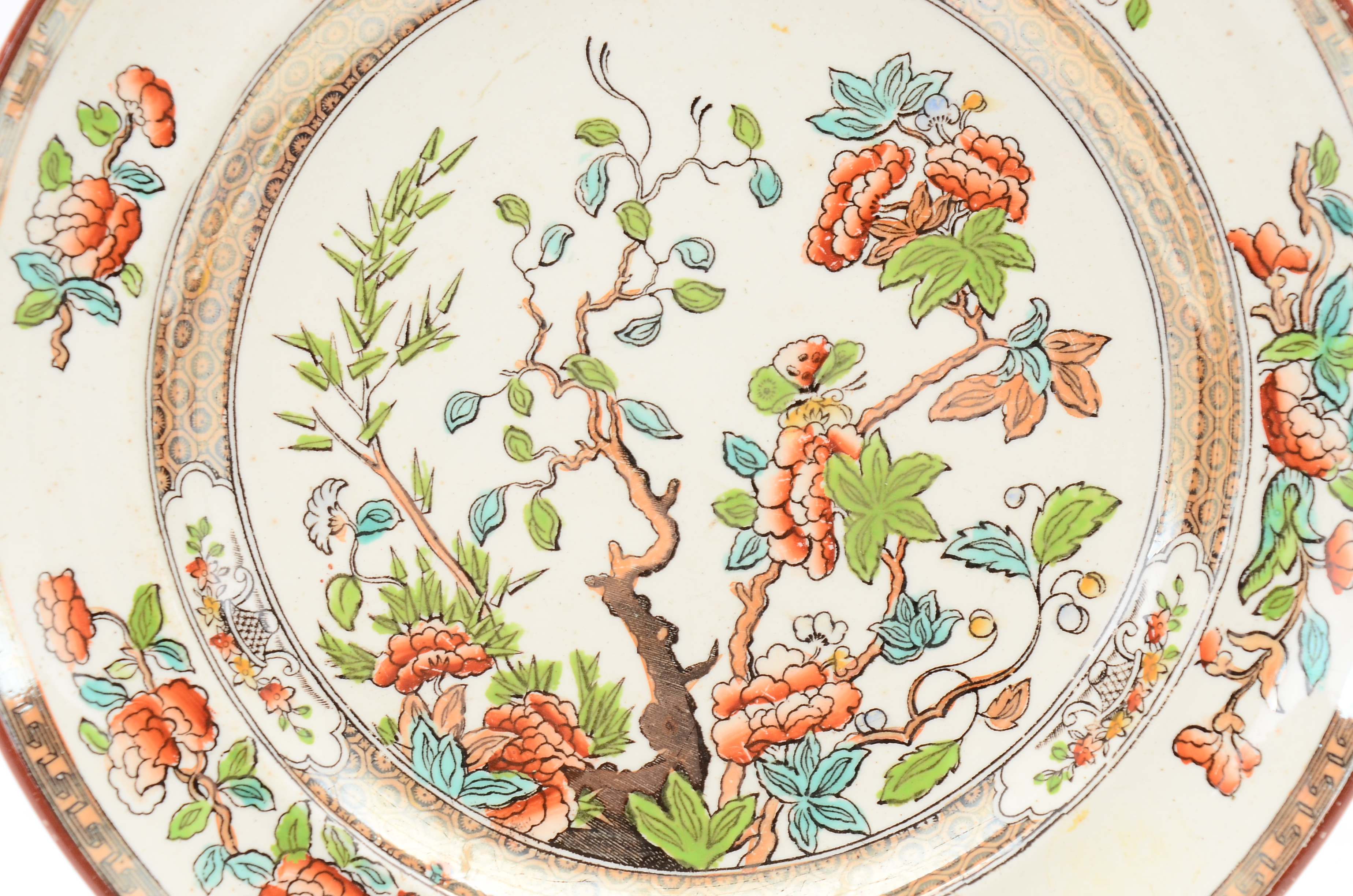 Assorted China Including Copeland Spode "Indian Tree"