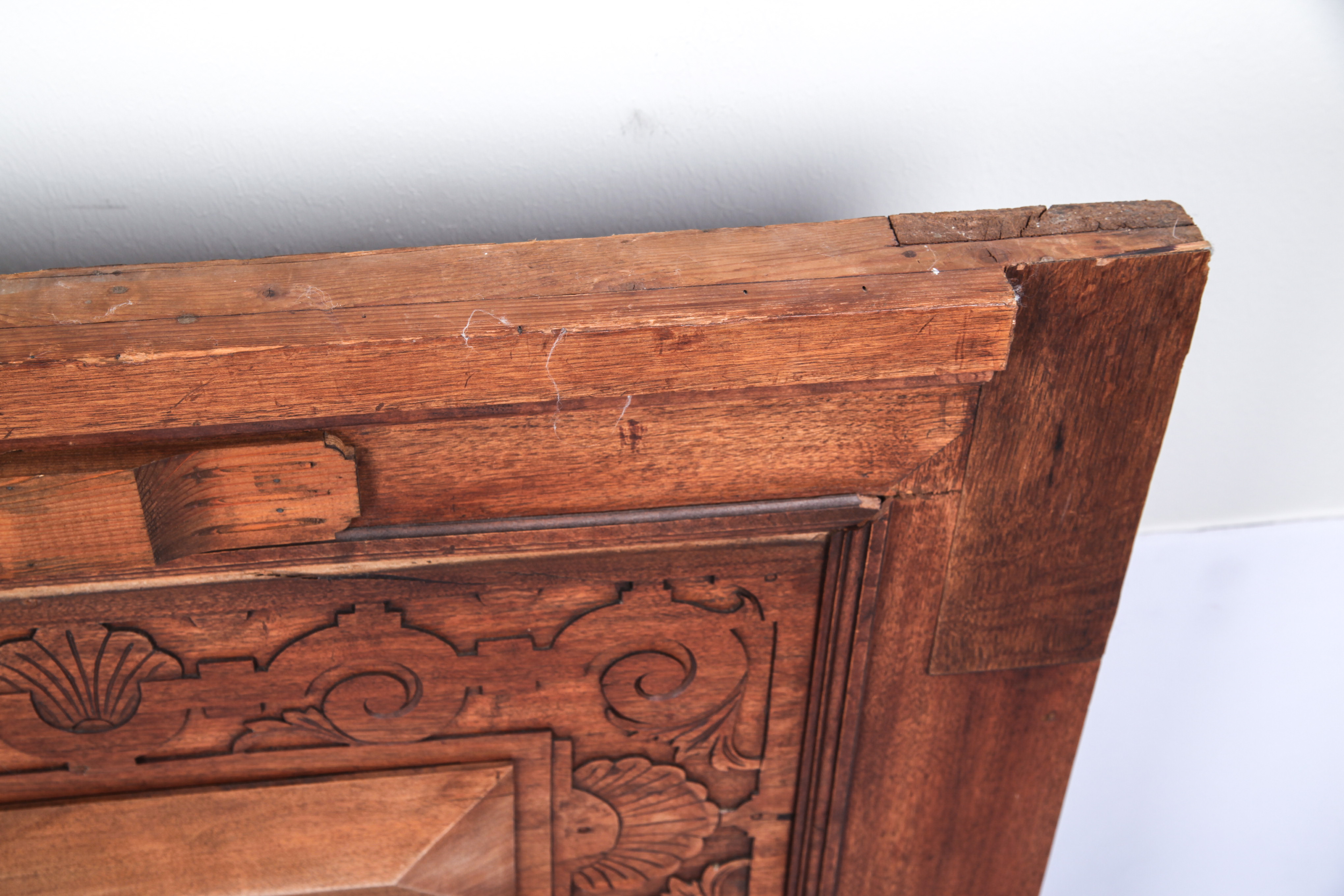 Carved Oak Architectural Molding Panel