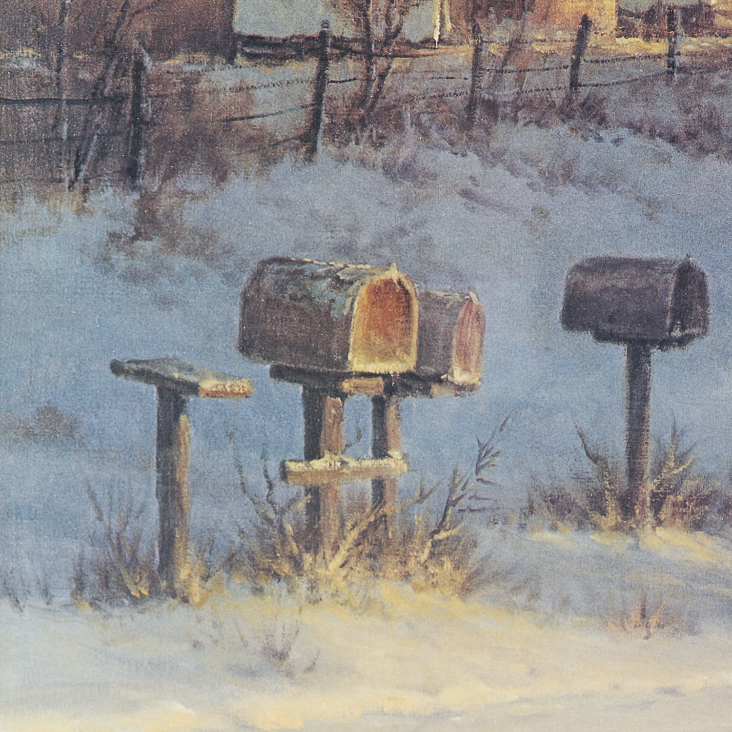 Limited Edition Offset Lithograph After G. Harvey "Riding with Grampa"