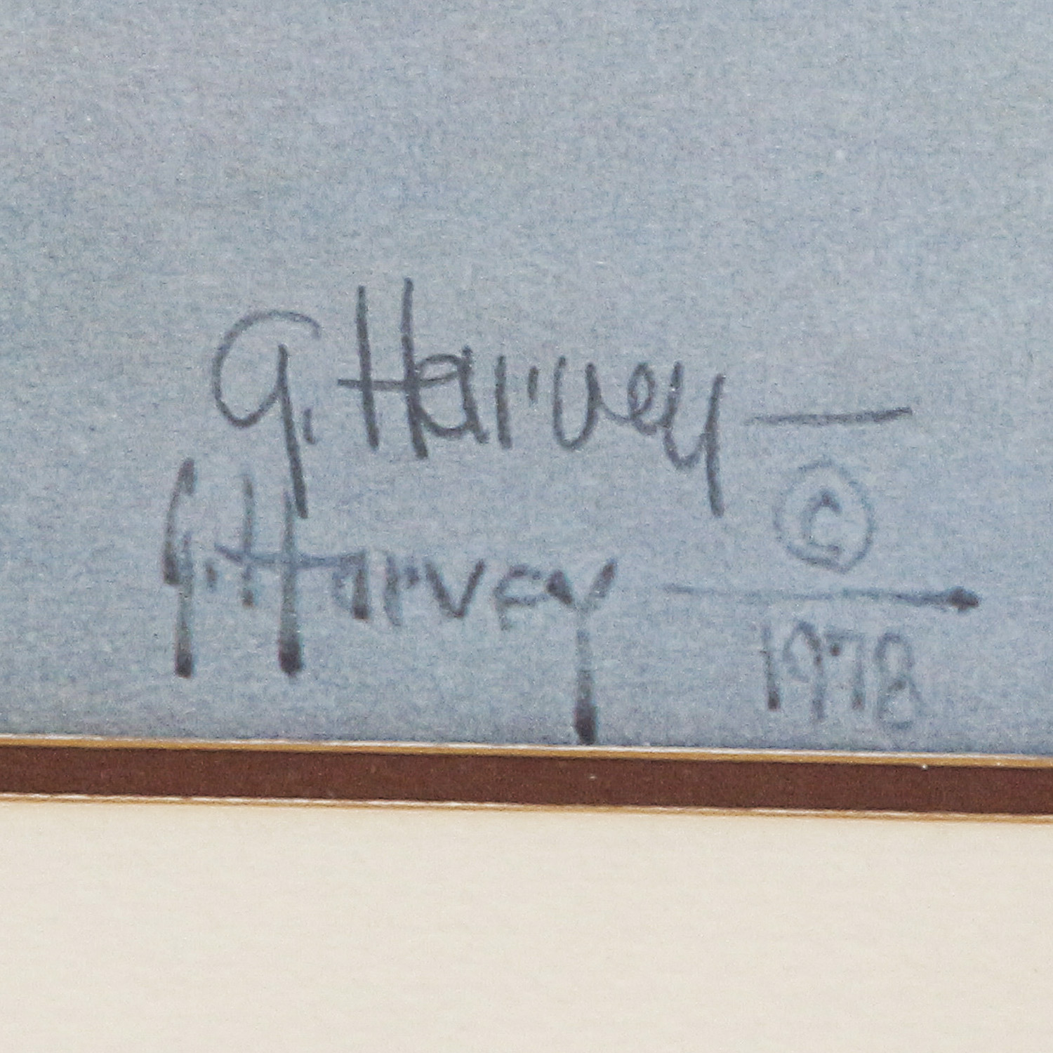 Limited Edition Offset Lithograph After G. Harvey "Riding with Grampa"