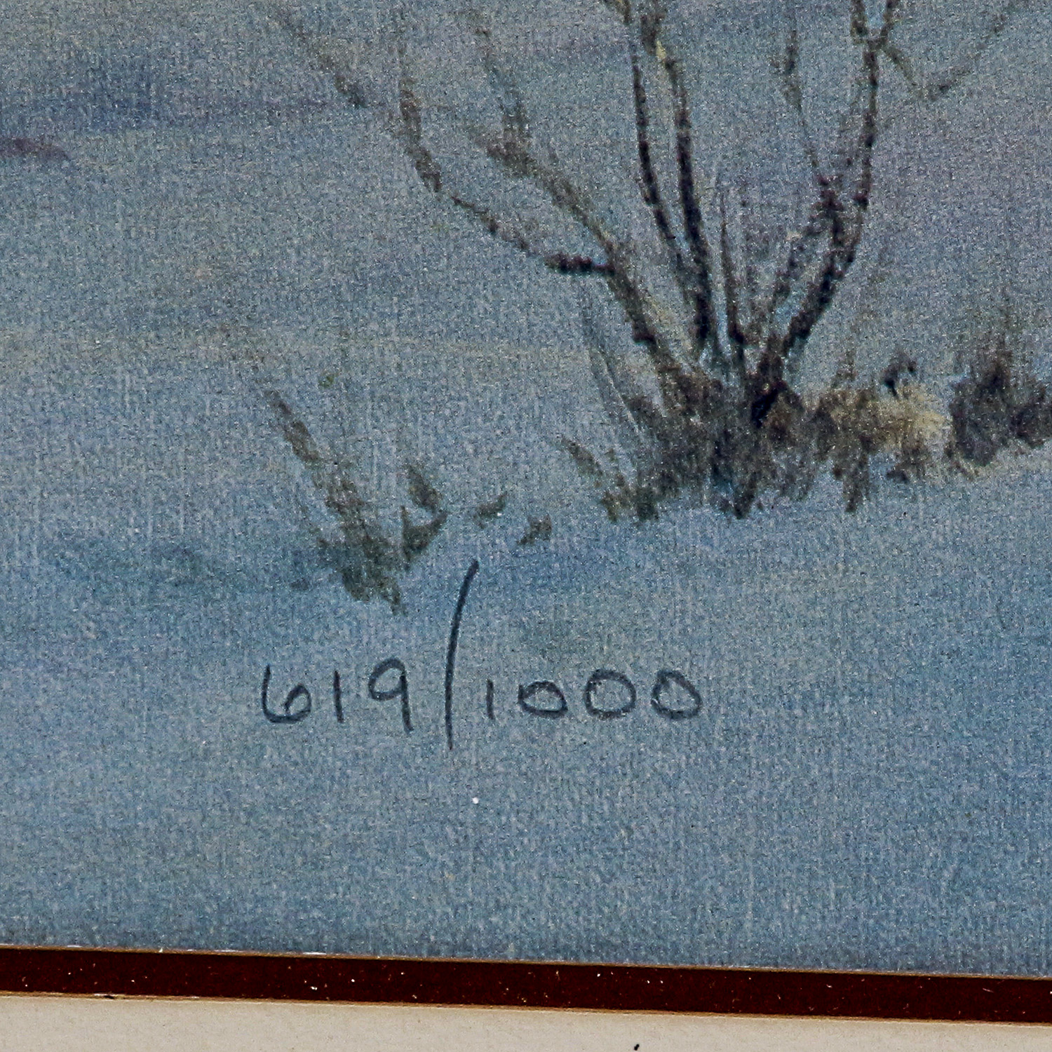 Limited Edition Offset Lithograph After G. Harvey "Riding with Grampa"