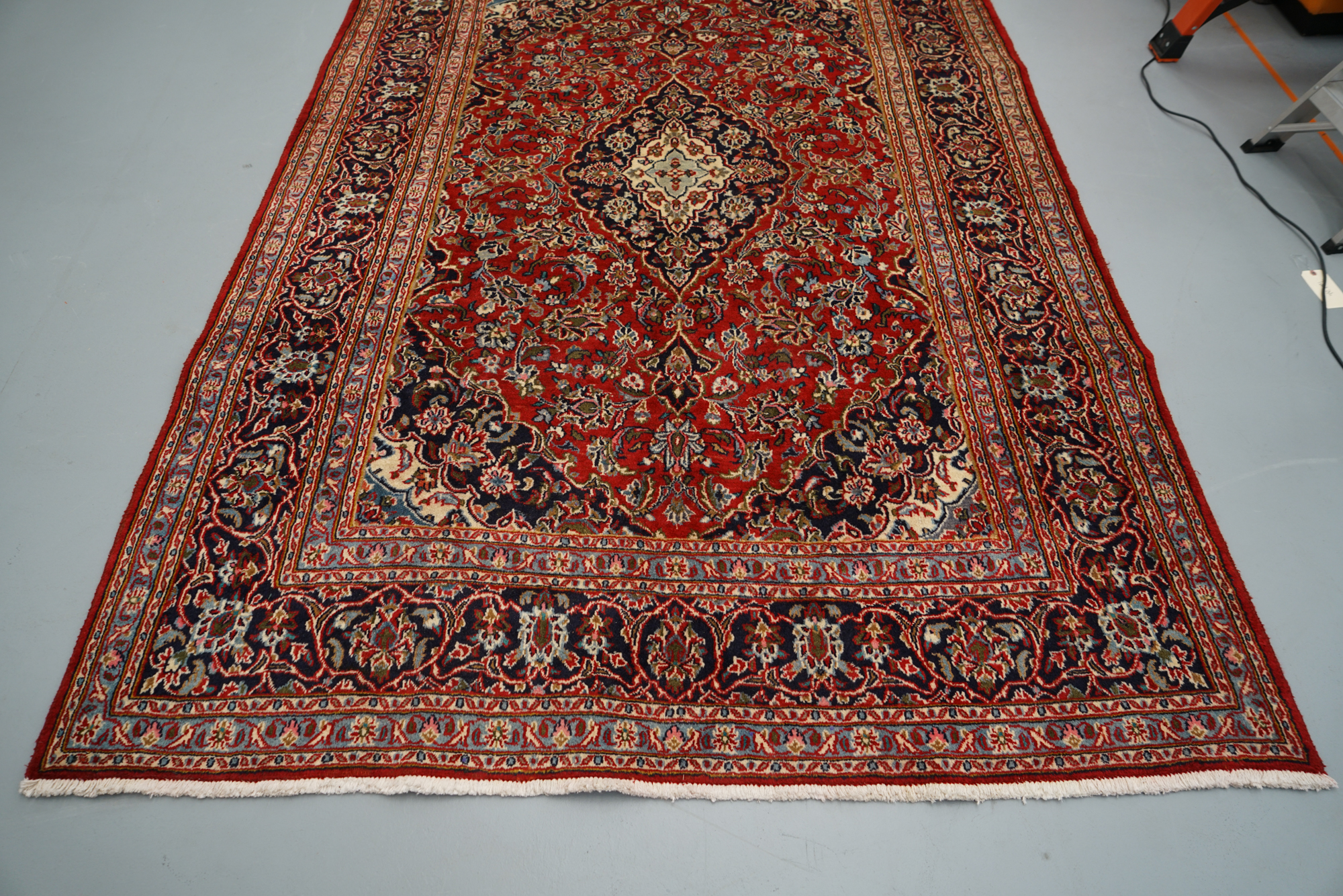 Hand-Knotted Persian Wool Area Rug