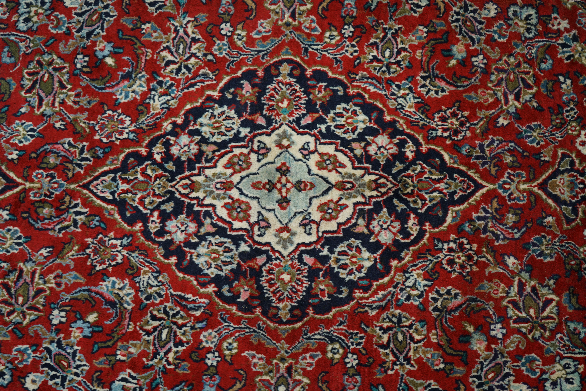 Hand-Knotted Persian Wool Area Rug