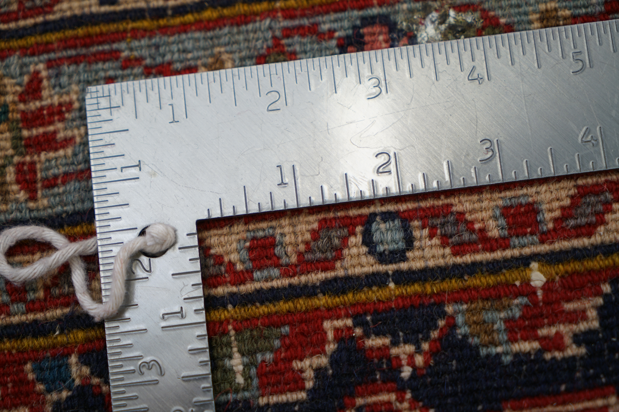 Hand-Knotted Persian Wool Area Rug