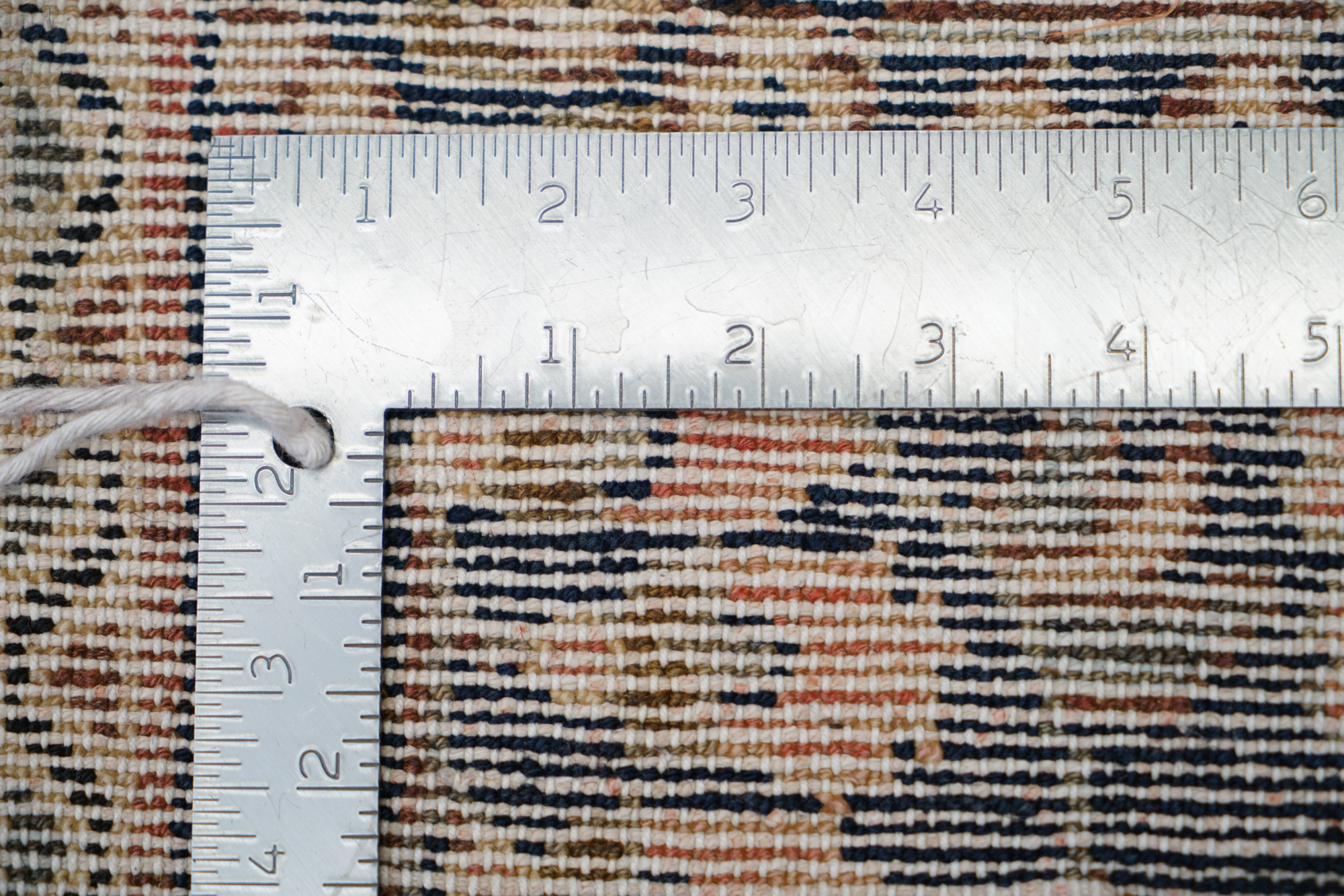 Hand-Knotted Persian Hamadan Accent Rug