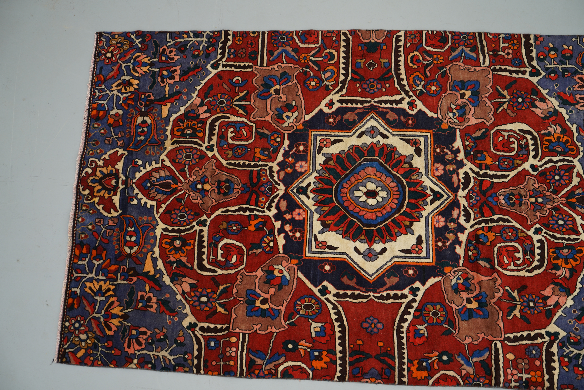 Hand-Knotted Persian Wool Area Rug