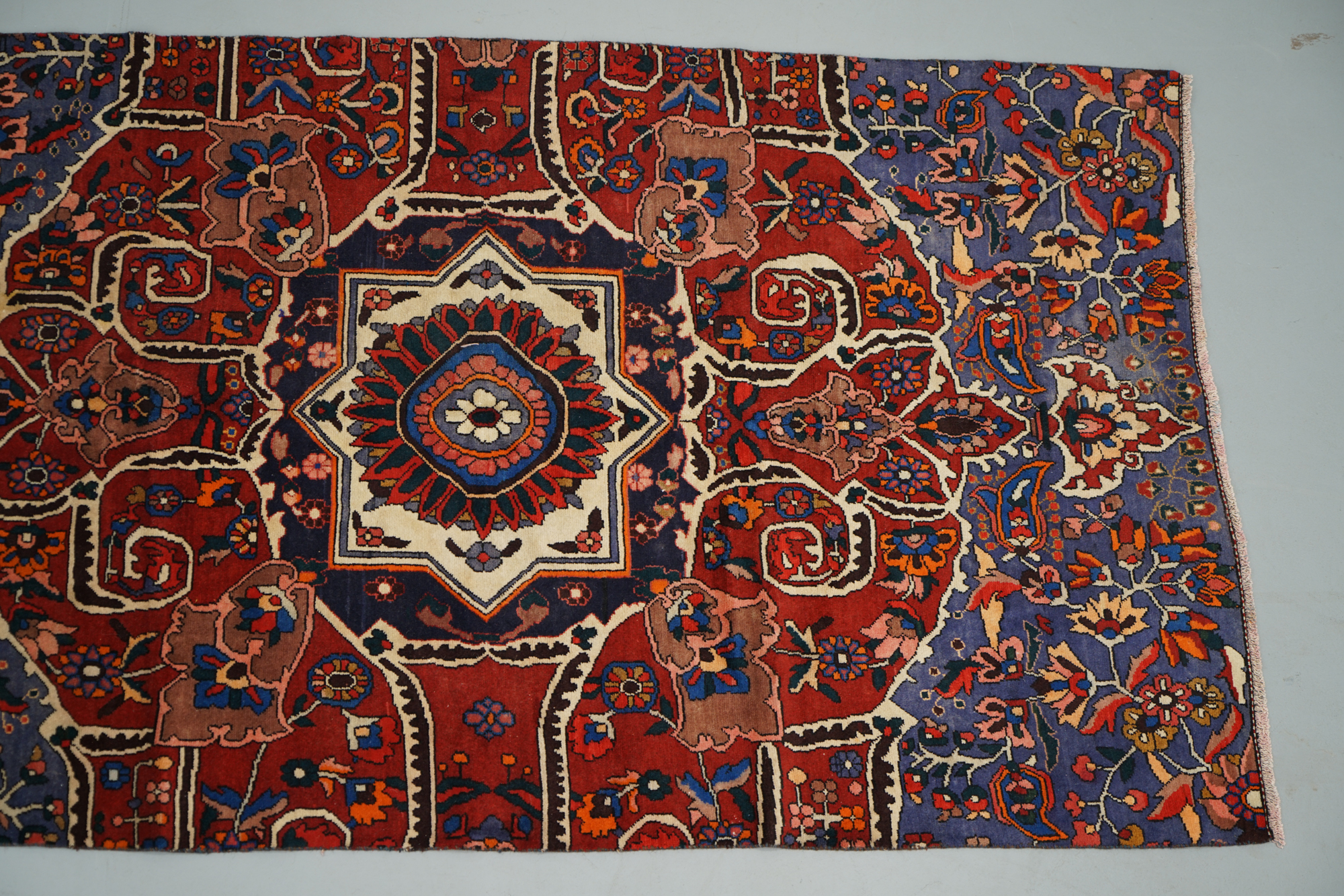 Hand-Knotted Persian Wool Area Rug