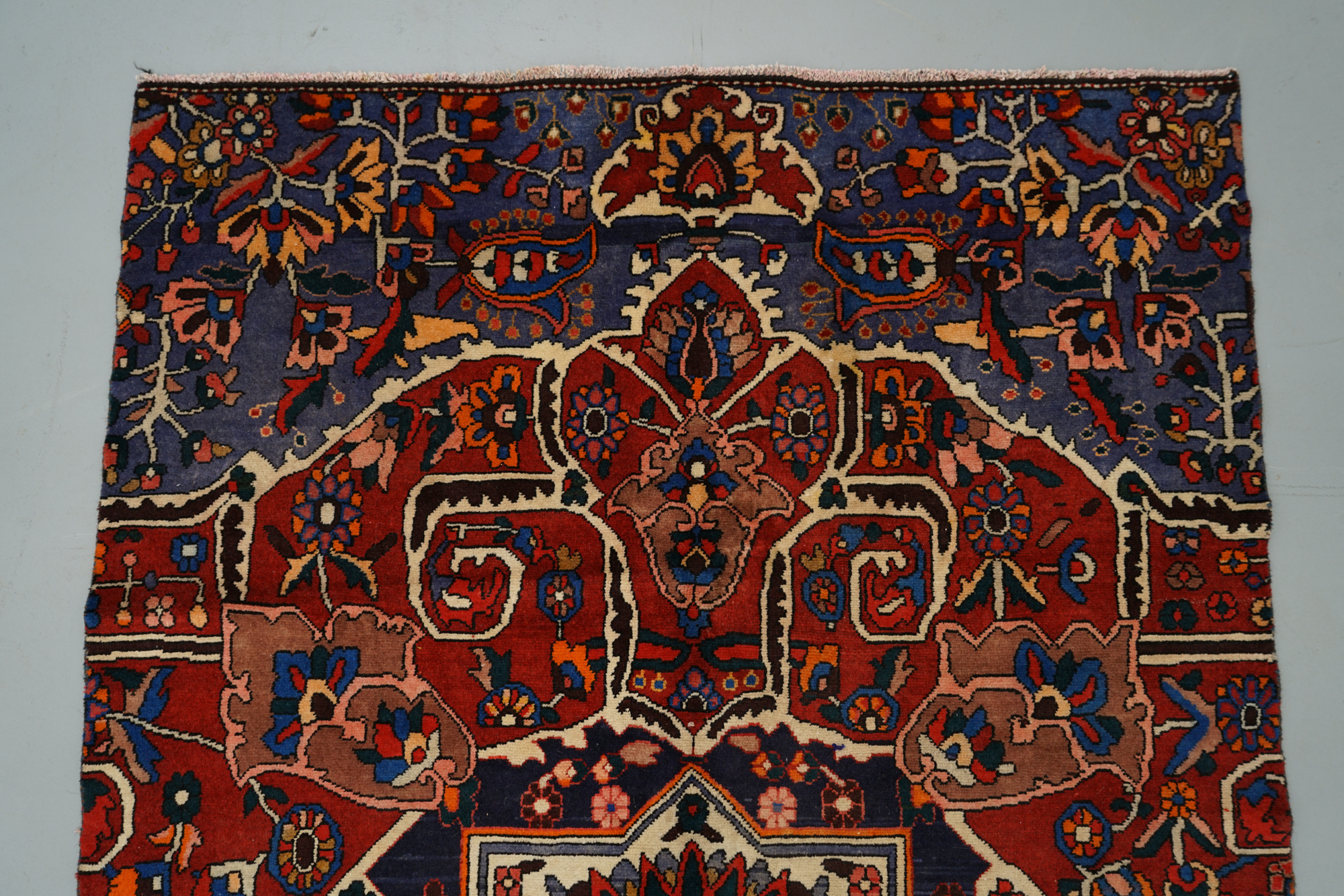 Hand-Knotted Persian Wool Area Rug