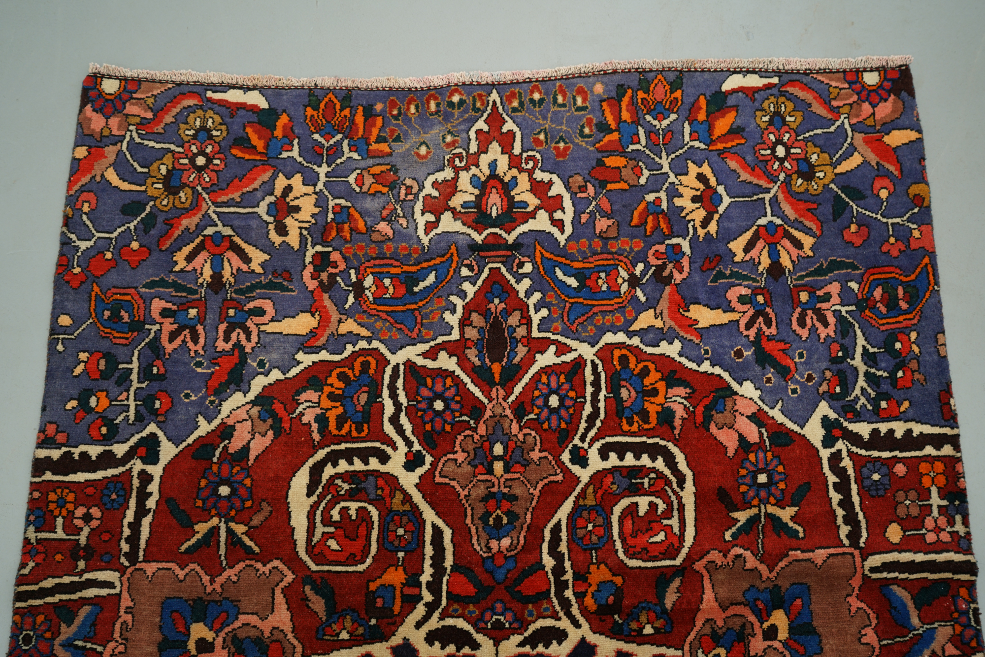 Hand-Knotted Persian Wool Area Rug