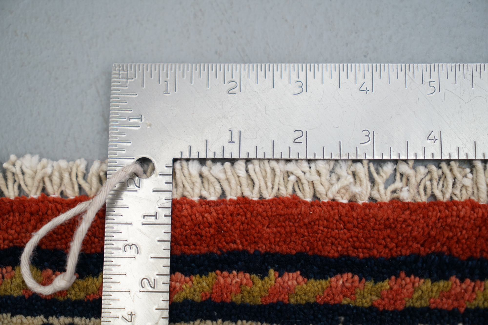 Hand-Knotted Persian Wool Carpet Runner